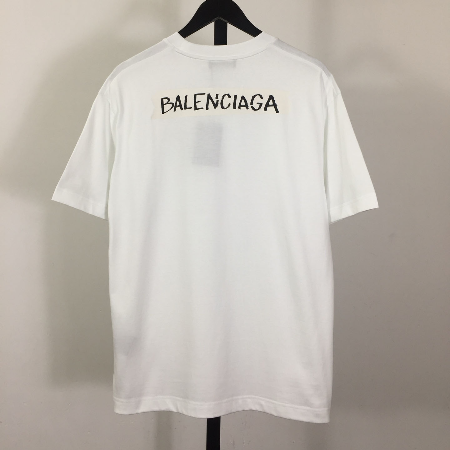 Balenciaga Logo Printed Crewneck T-Shirt - DesignerGu