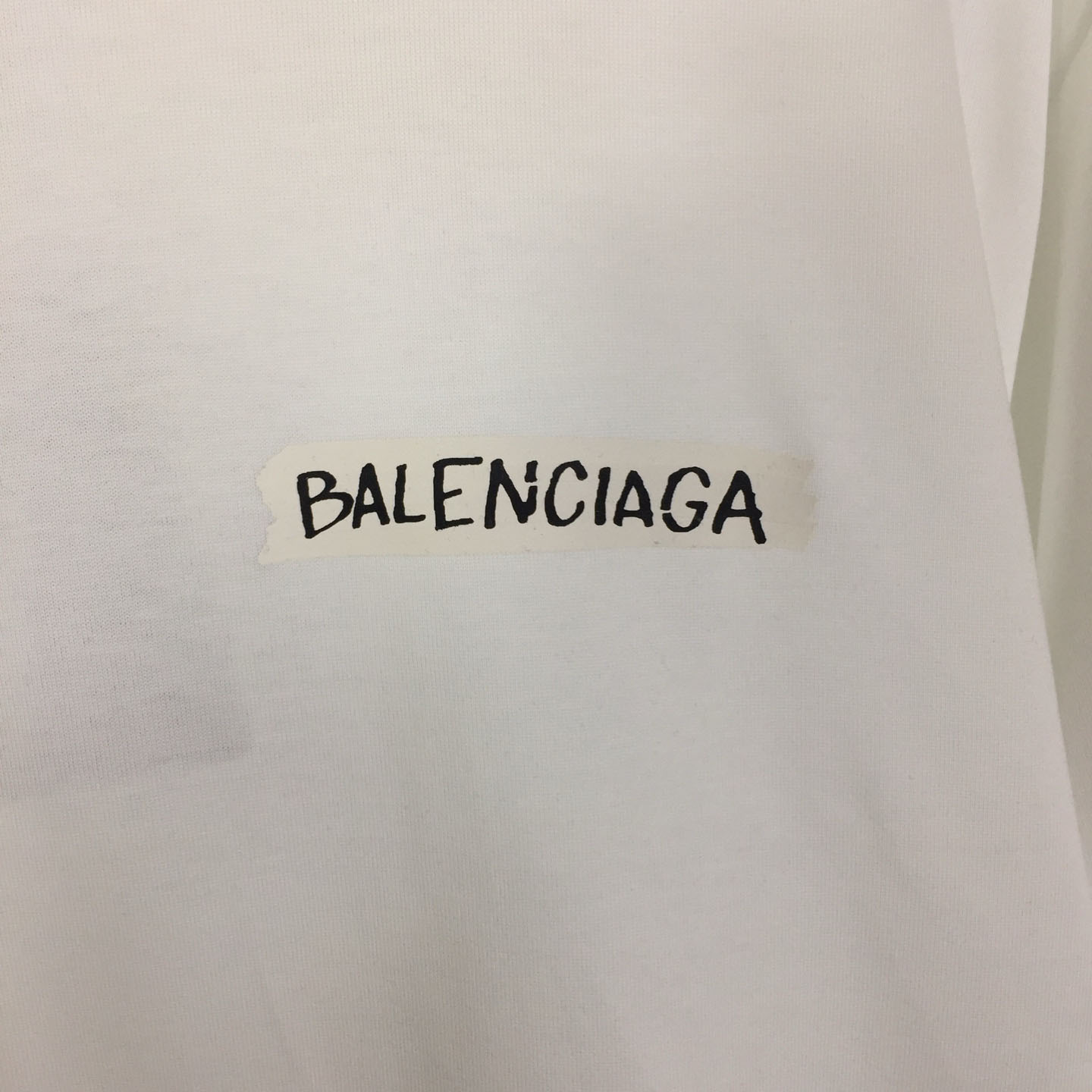 Balenciaga Logo Printed Crewneck T-Shirt - DesignerGu