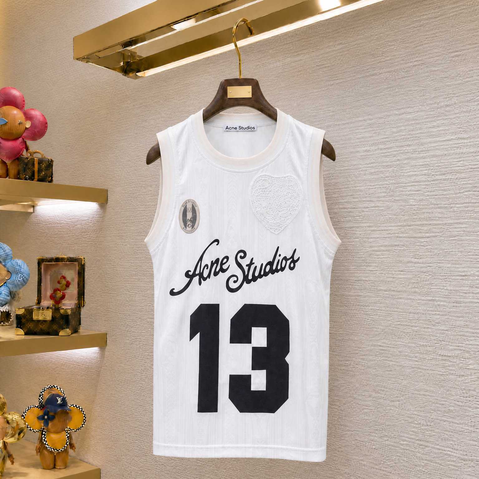 Acne Studios Sports Jersey Tank Top - DesignerGu
