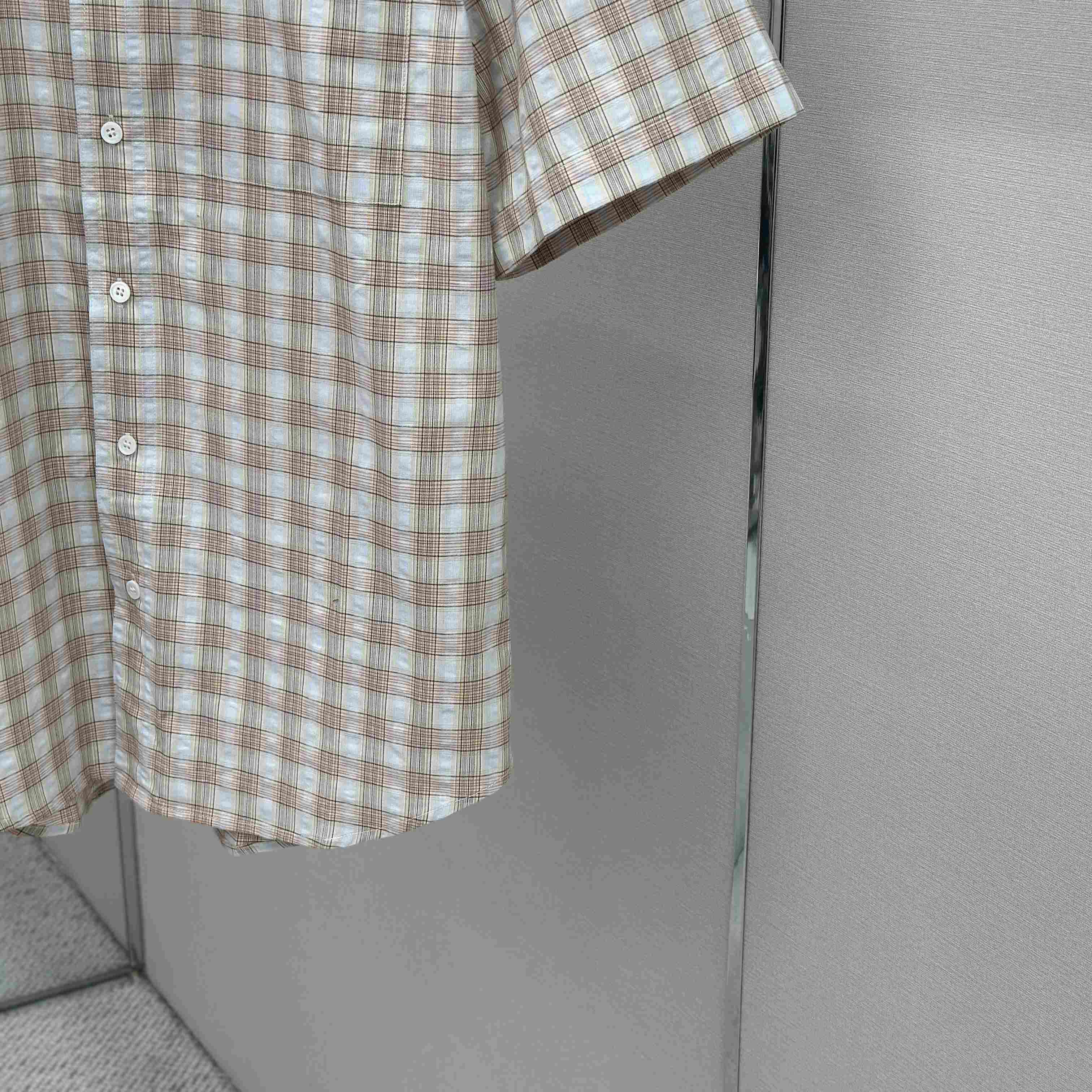 Loewe Short Sleeve Shirt In Cotton - DesignerGu
