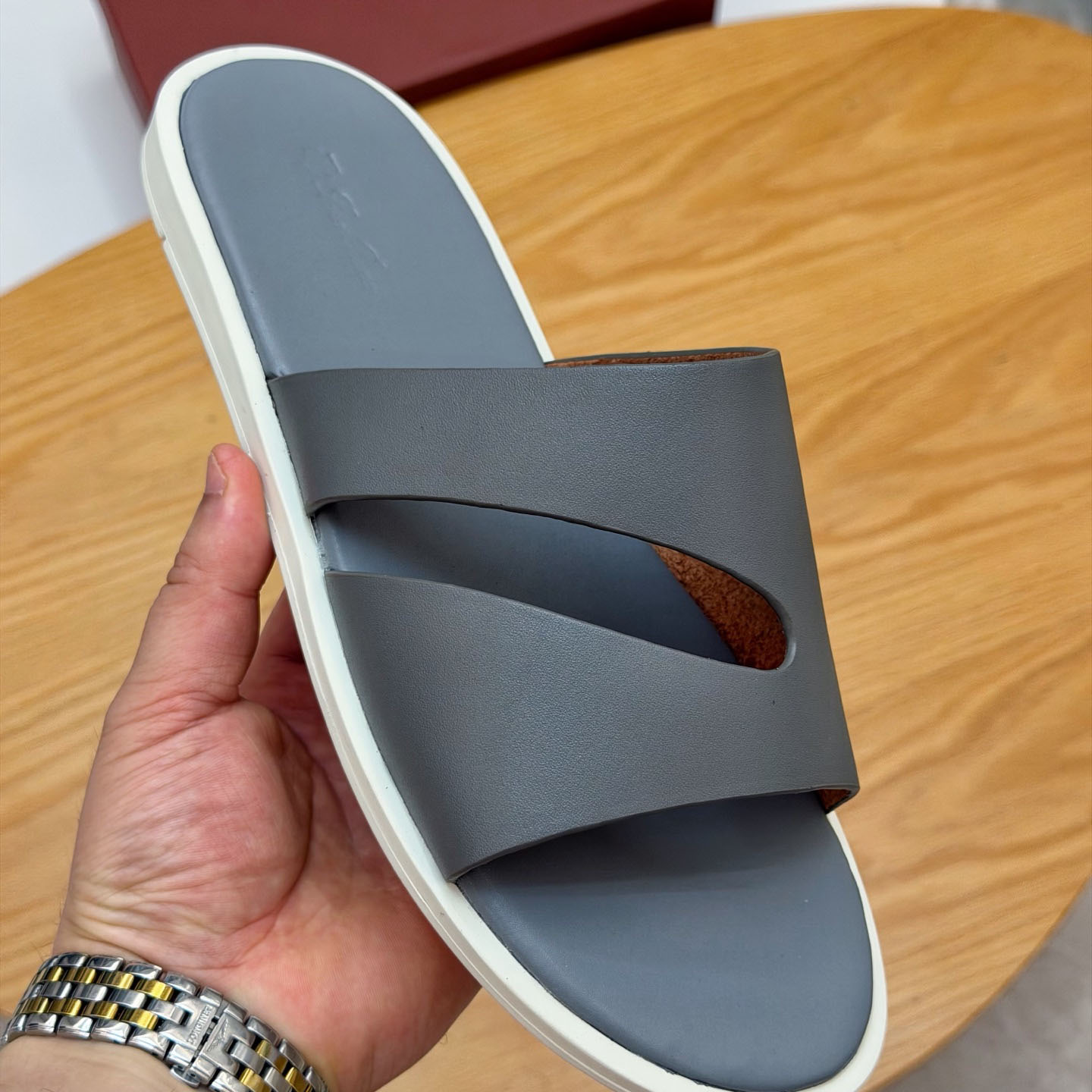 Loro Piana Pilat Plain Walk Sandal - DesignerGu