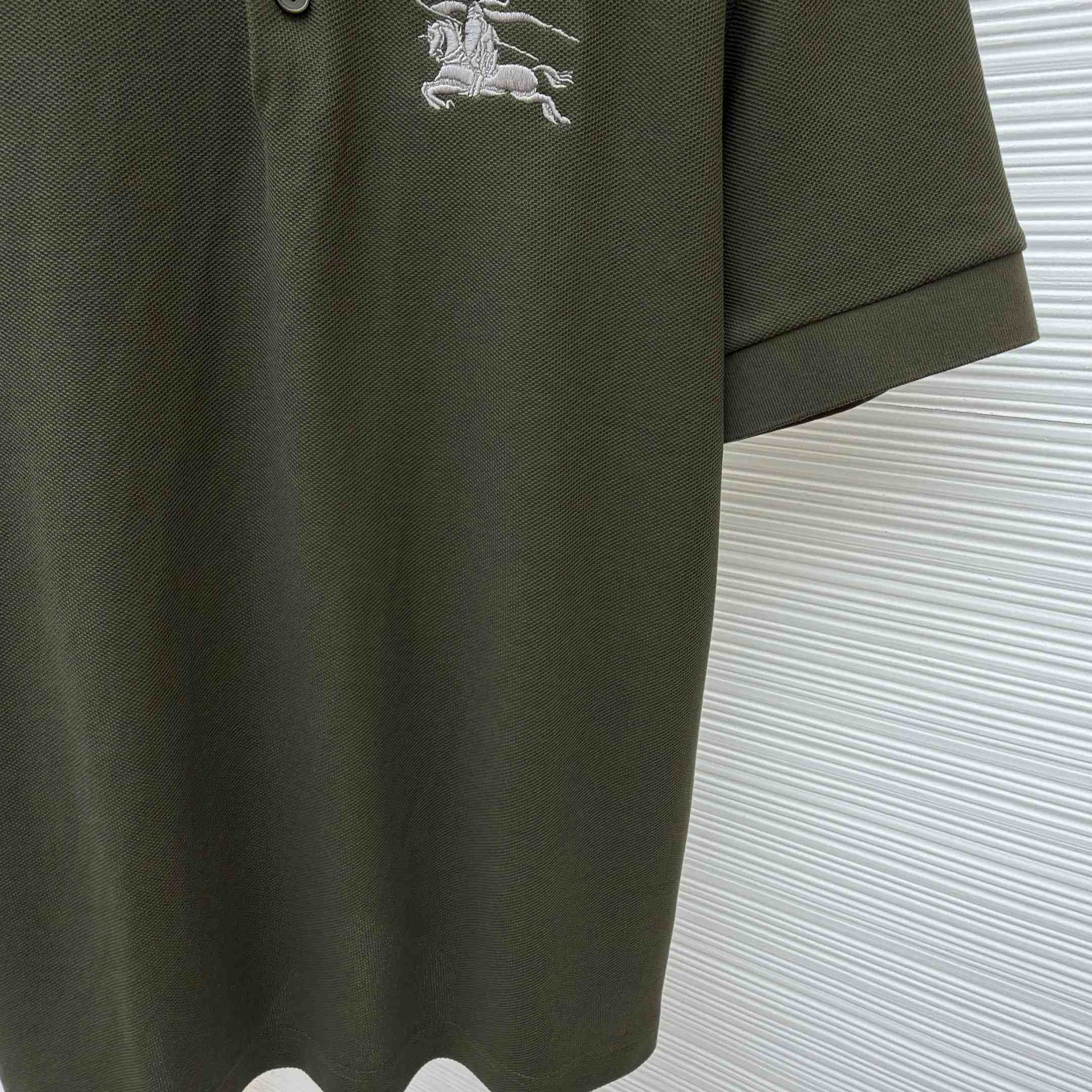 Burberry Knight Cotton Polo Shirt - DesignerGu