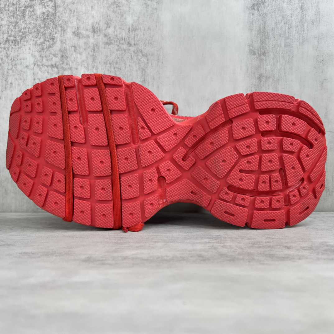 Balenciaga 3XL Sneaker 'Worn-Out - Red' - DesignerGu