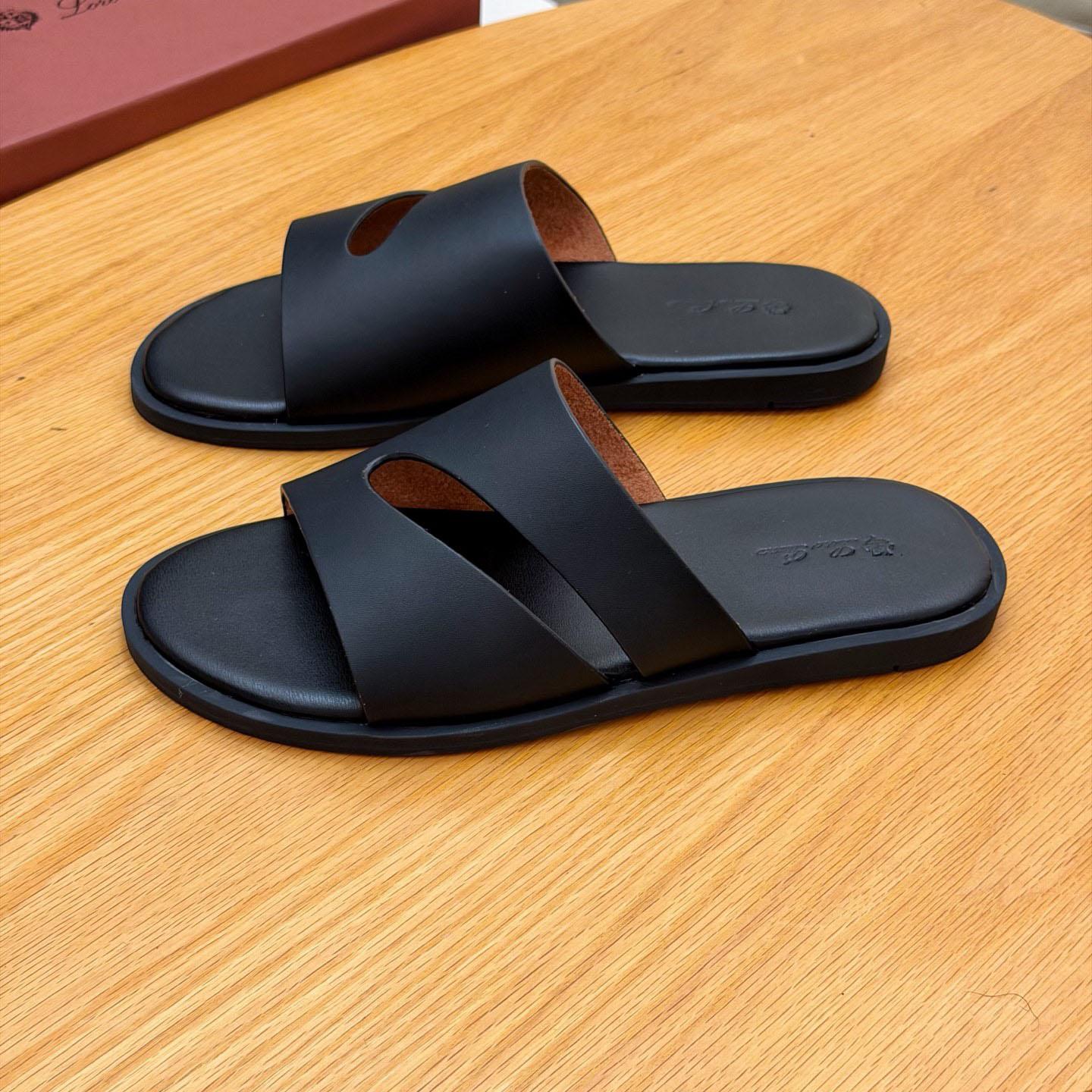 Loro Piana Pilat Plain Walk Sandal - DesignerGu
