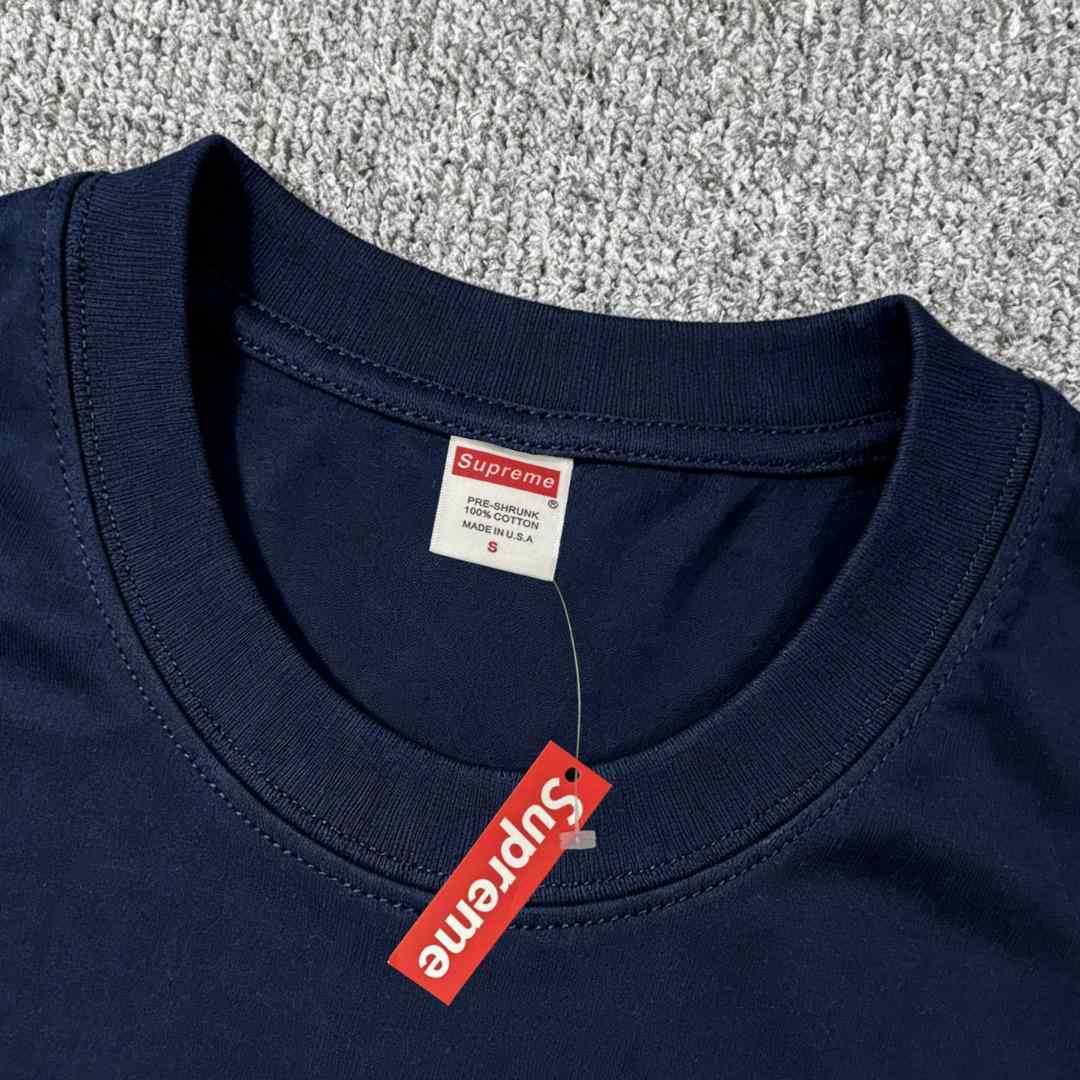 Supreme Origami Tee 'Navy' - DesignerGu