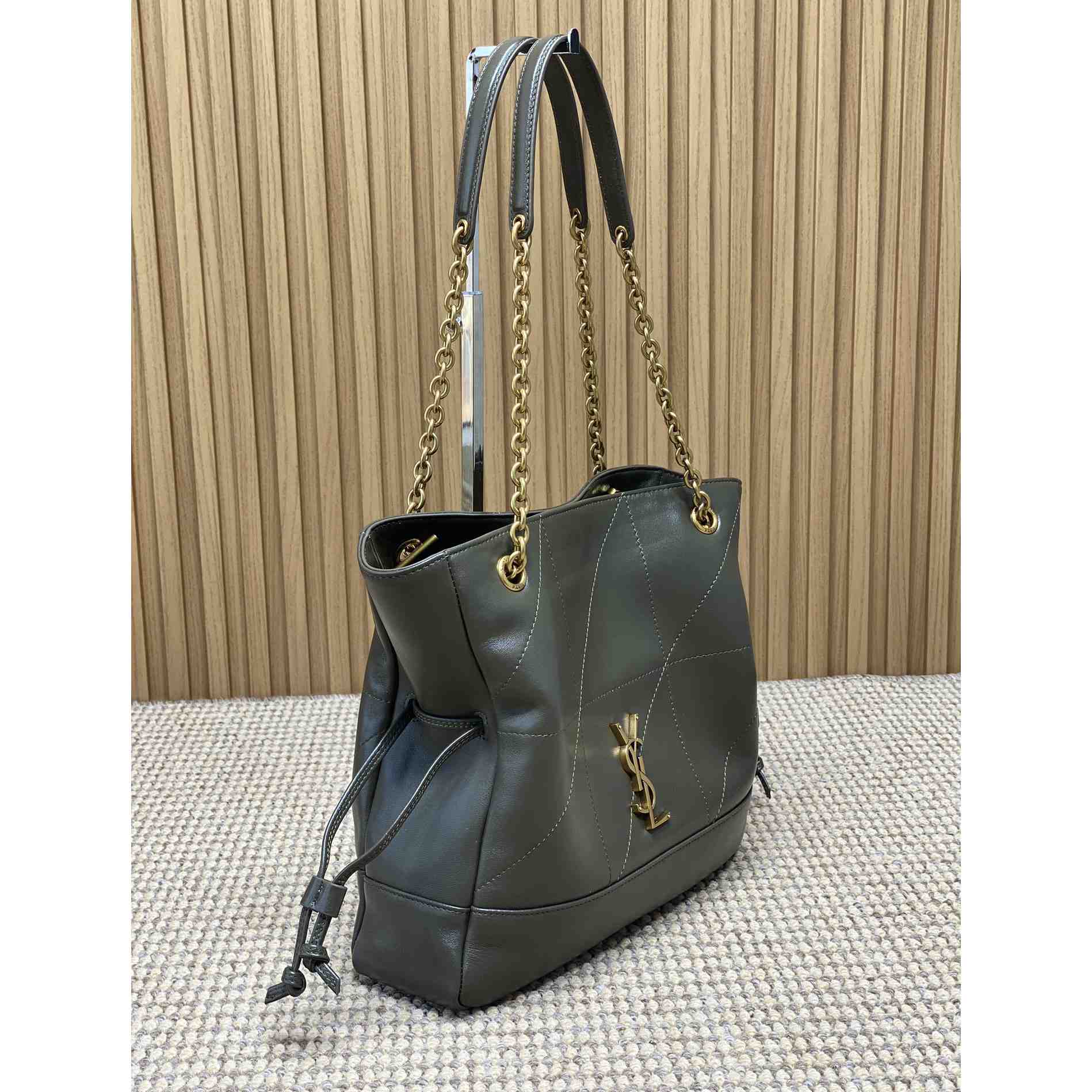 Saint Laurent Jamie Shopping Small In Lambskin - DesignerGu
