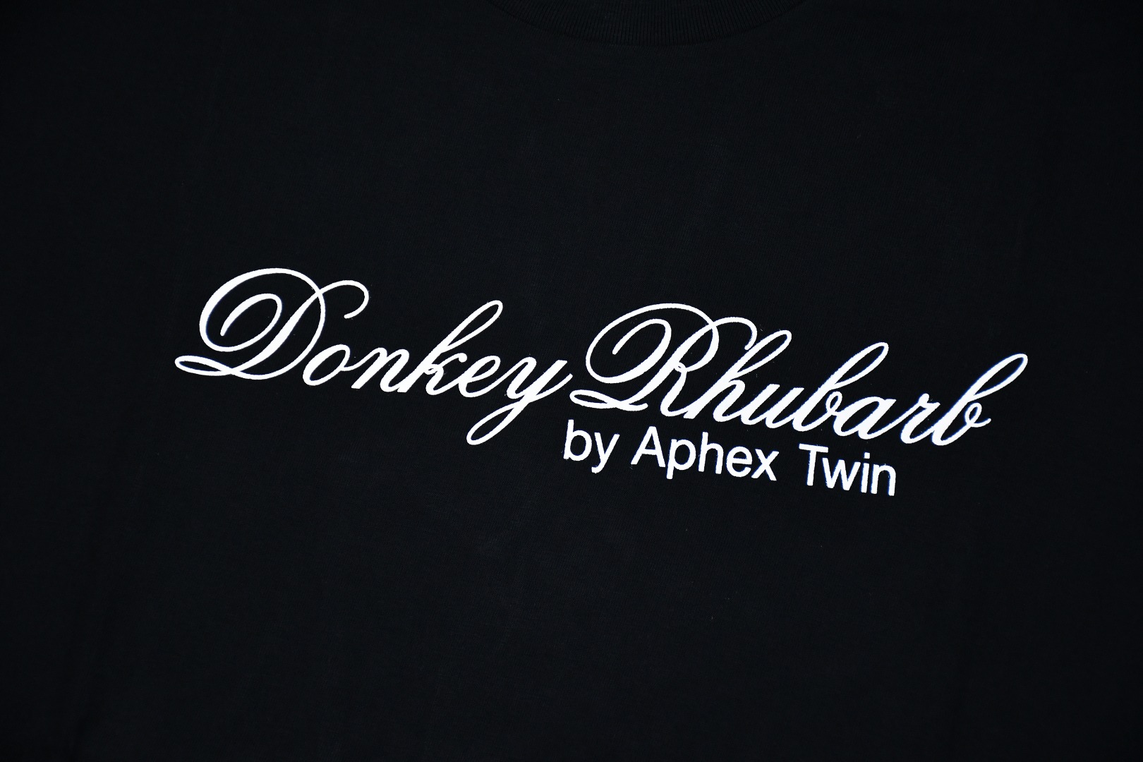 Supreme x Aphex Twin Donkey Rhubarb Long-Sleeve Tee 'Black' - DesignerGu