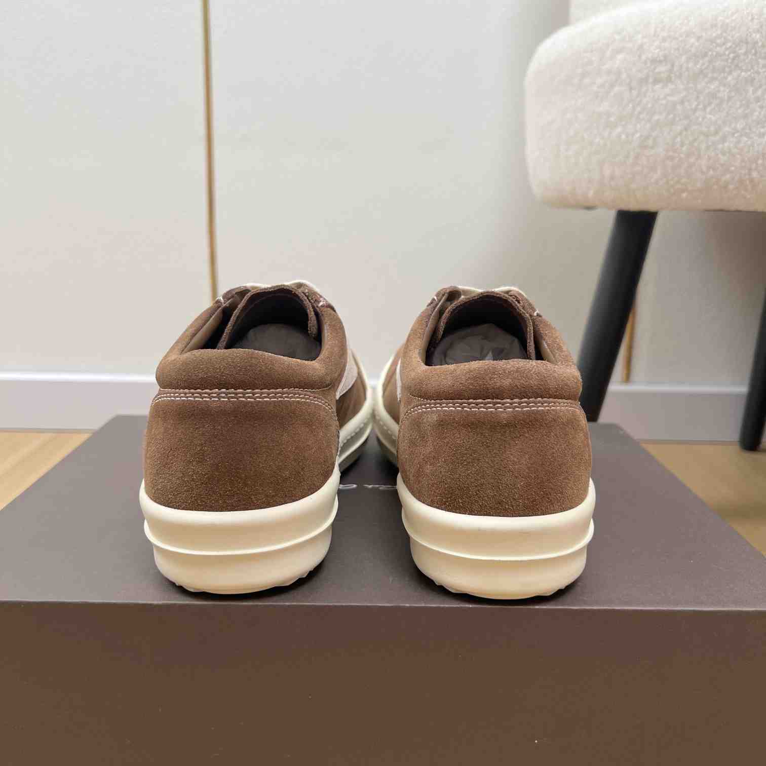Rick Owens  Luxor Vintage Low 'Dust Milk' - DesignerGu