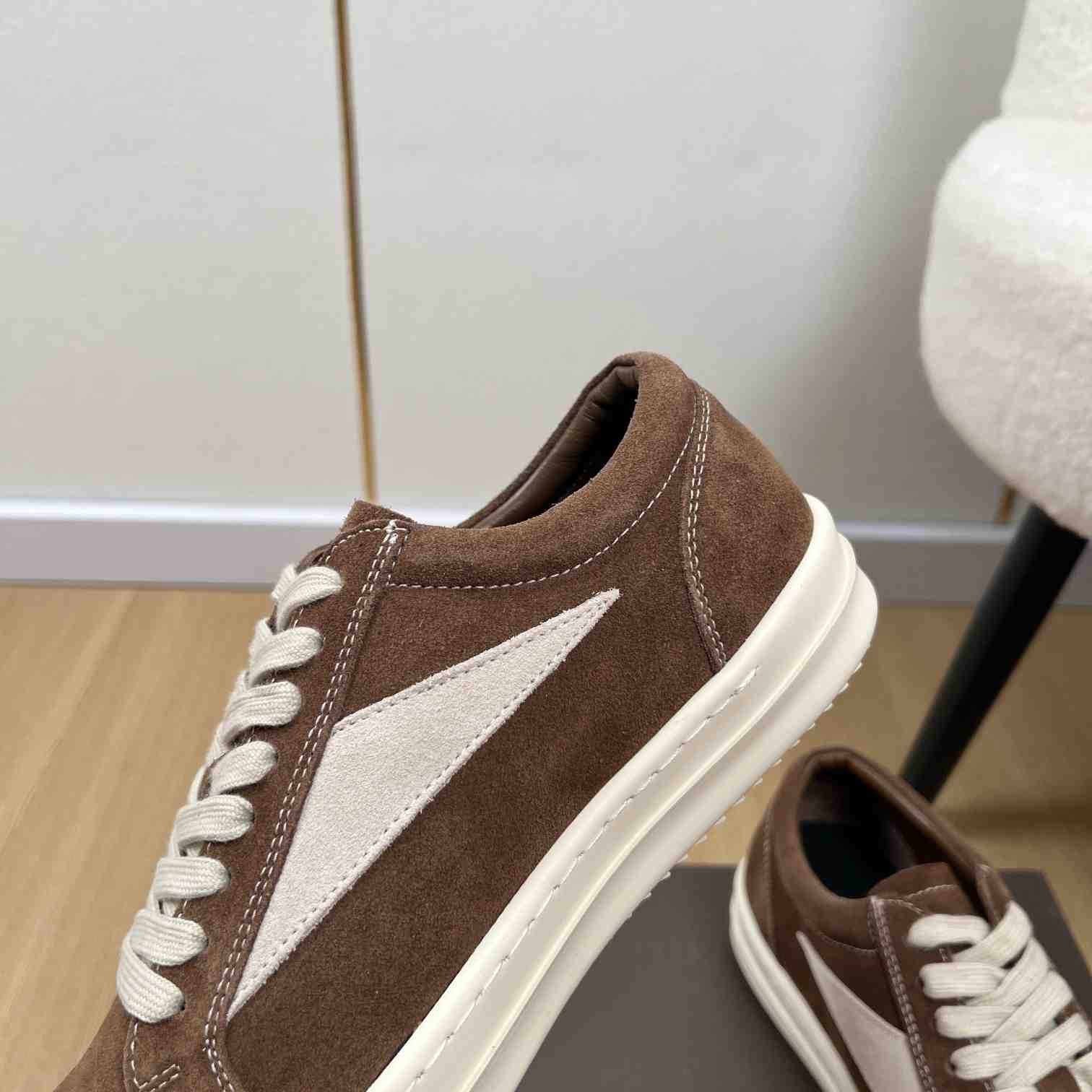 Rick Owens  Luxor Vintage Low 'Dust Milk' - DesignerGu