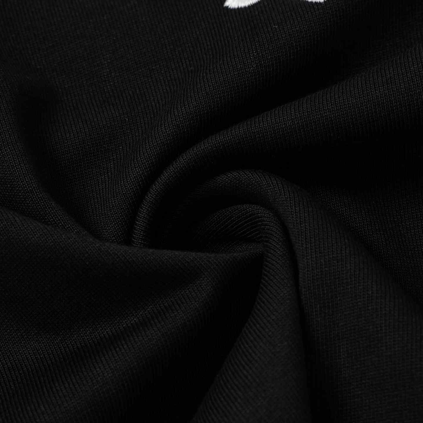 Chrome Hearts Cotton Cross Stitch T-Shirt 'Black' - DesignerGu