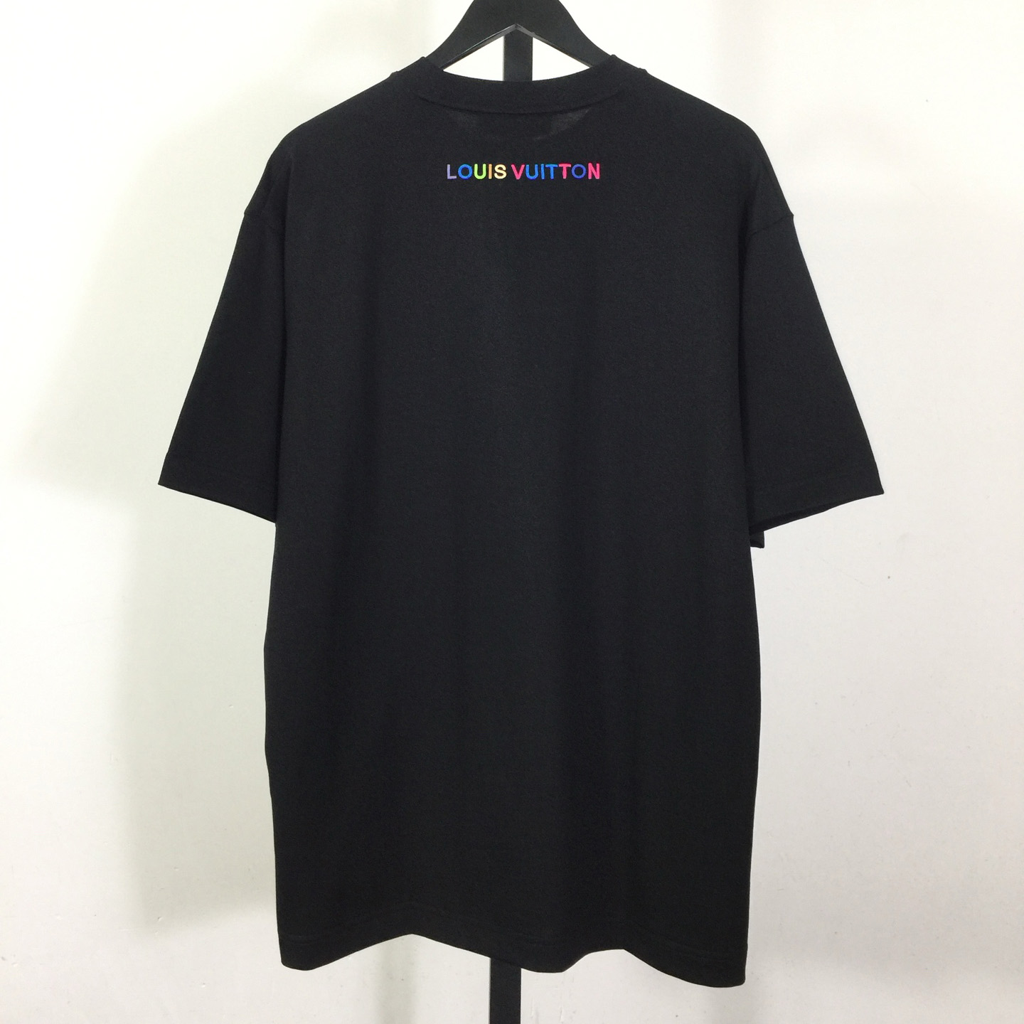 Louis Vuitton Logo Cotton T-Shirt  - DesignerGu