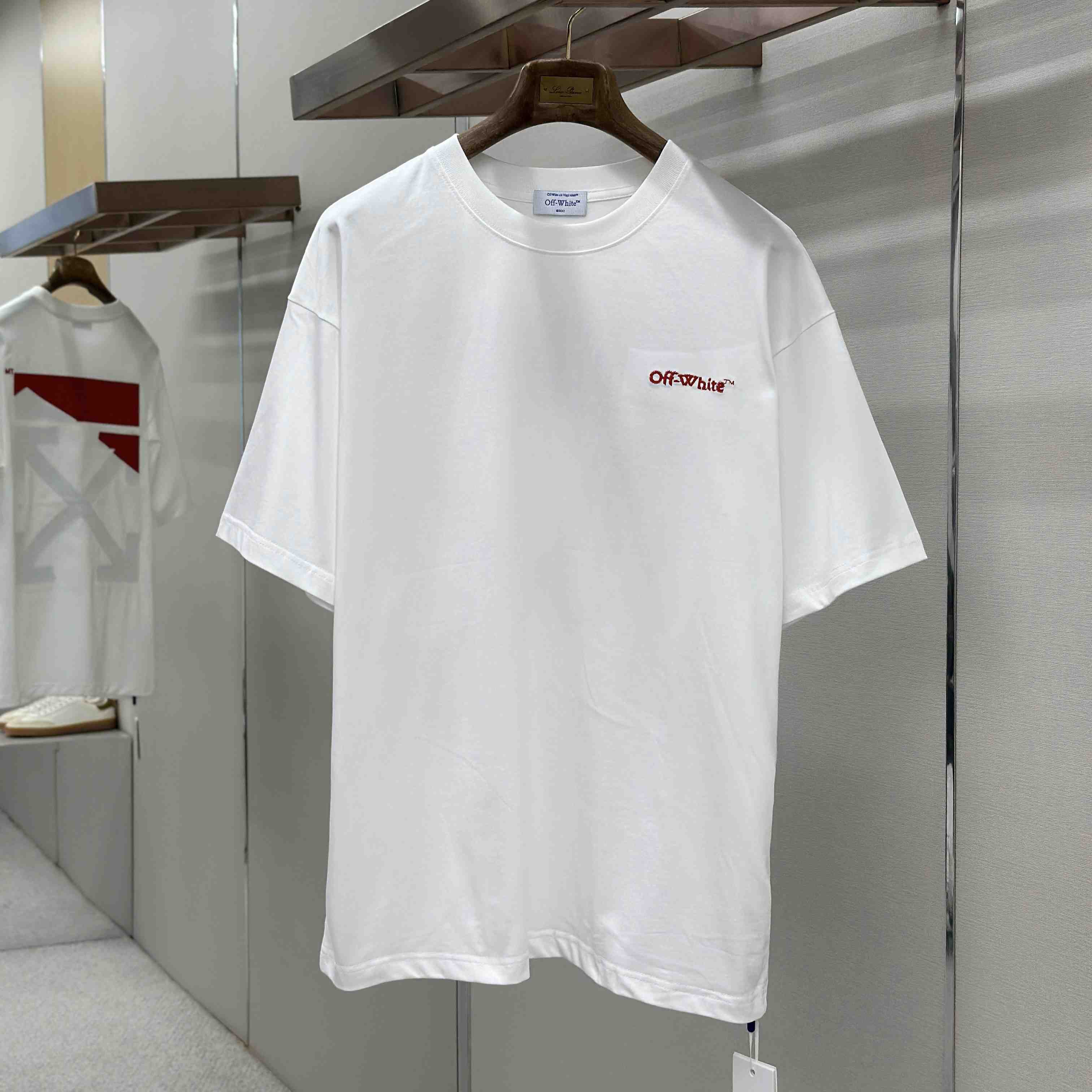 Off-White Split Logo T-Shirt - DesignerGu