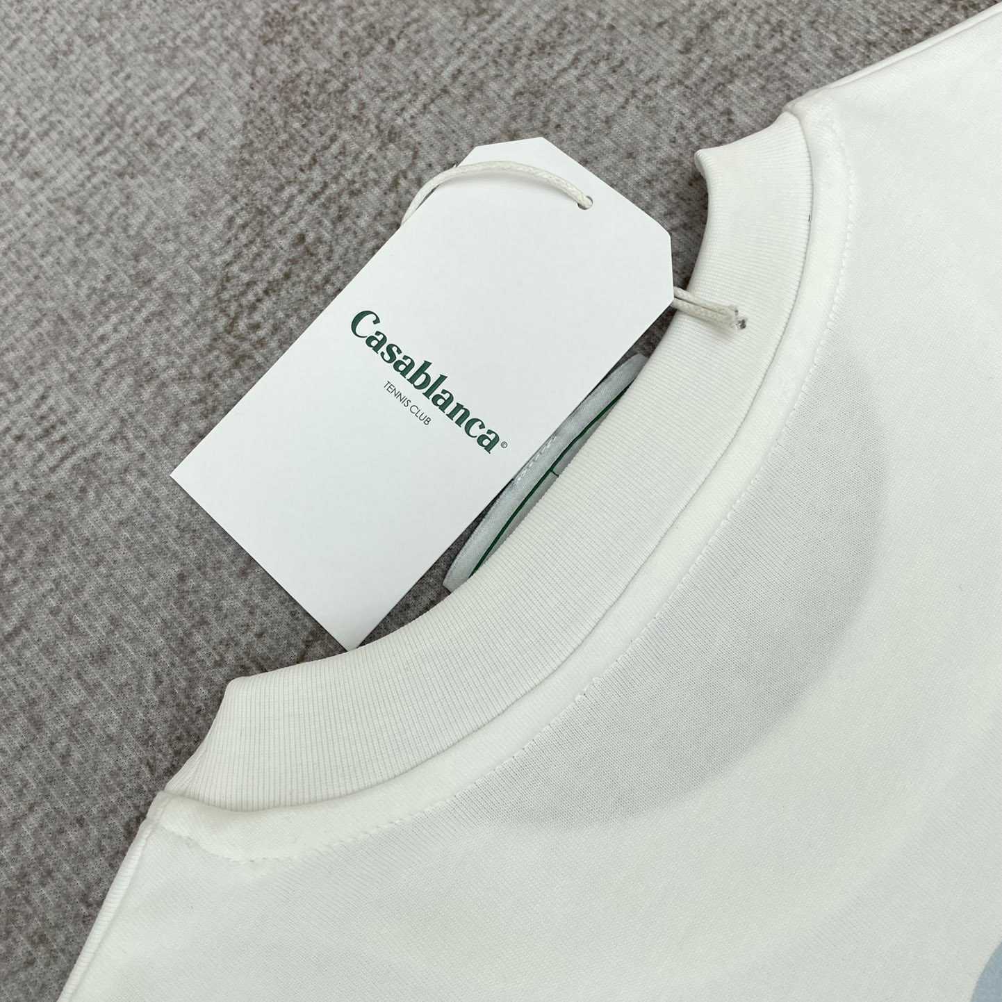 Casablanca Radiating Orange Printed Tee 'White' C494 - DesignerGu