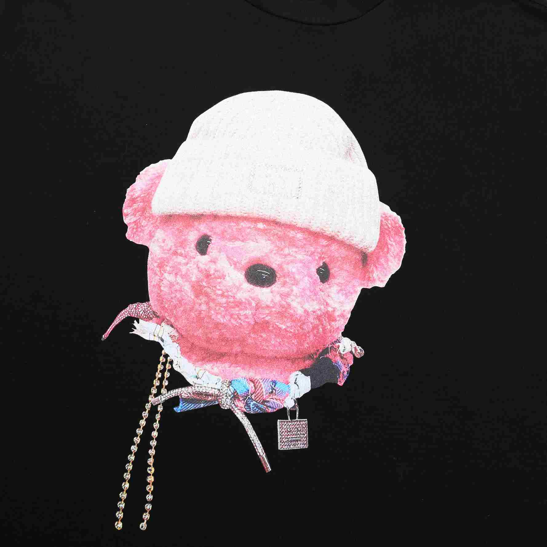 Acne Studios  Exford Face Teddy Bear T-Shirt - DesignerGu