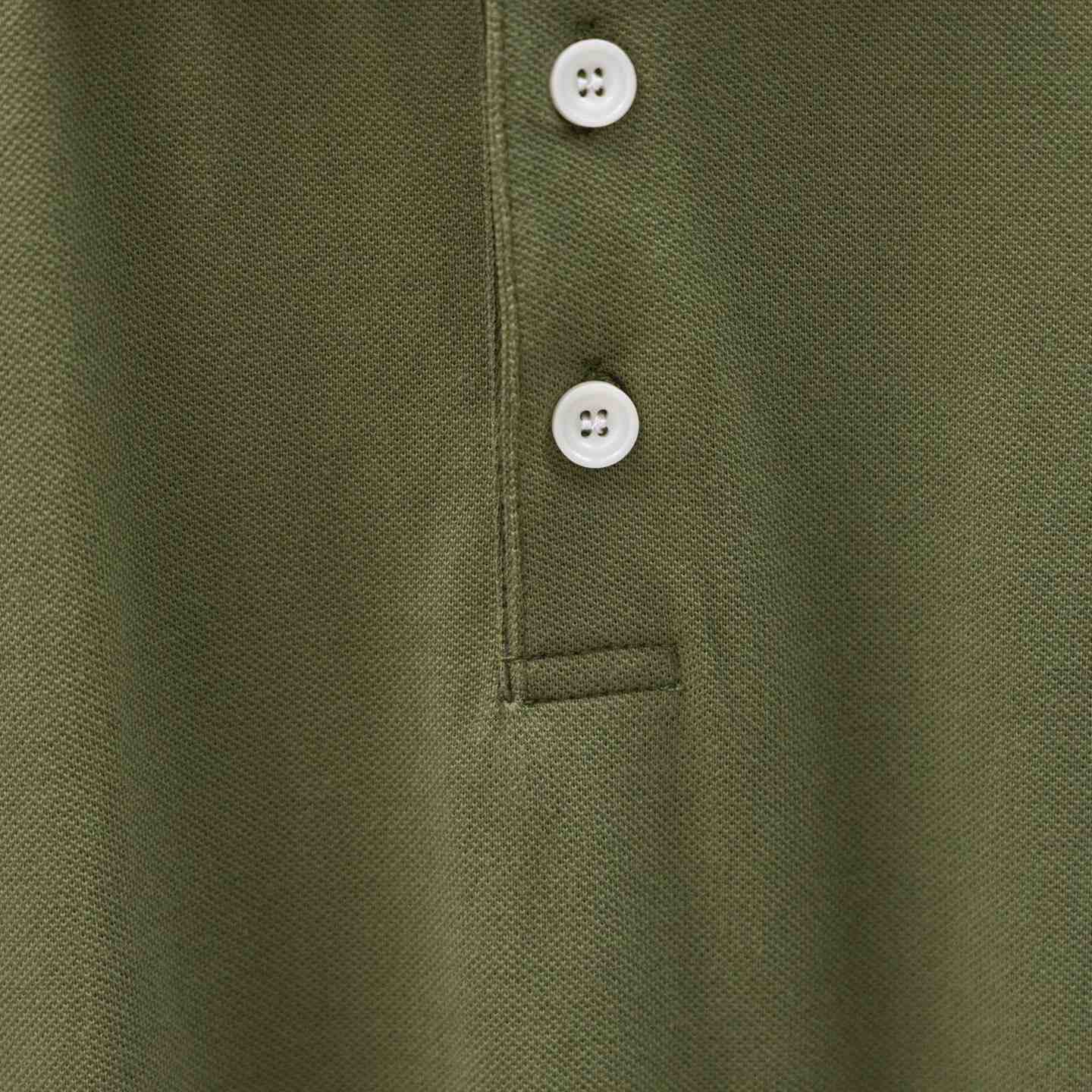 Burberry Logo Collar Cotton Polo Shirt - DesignerGu