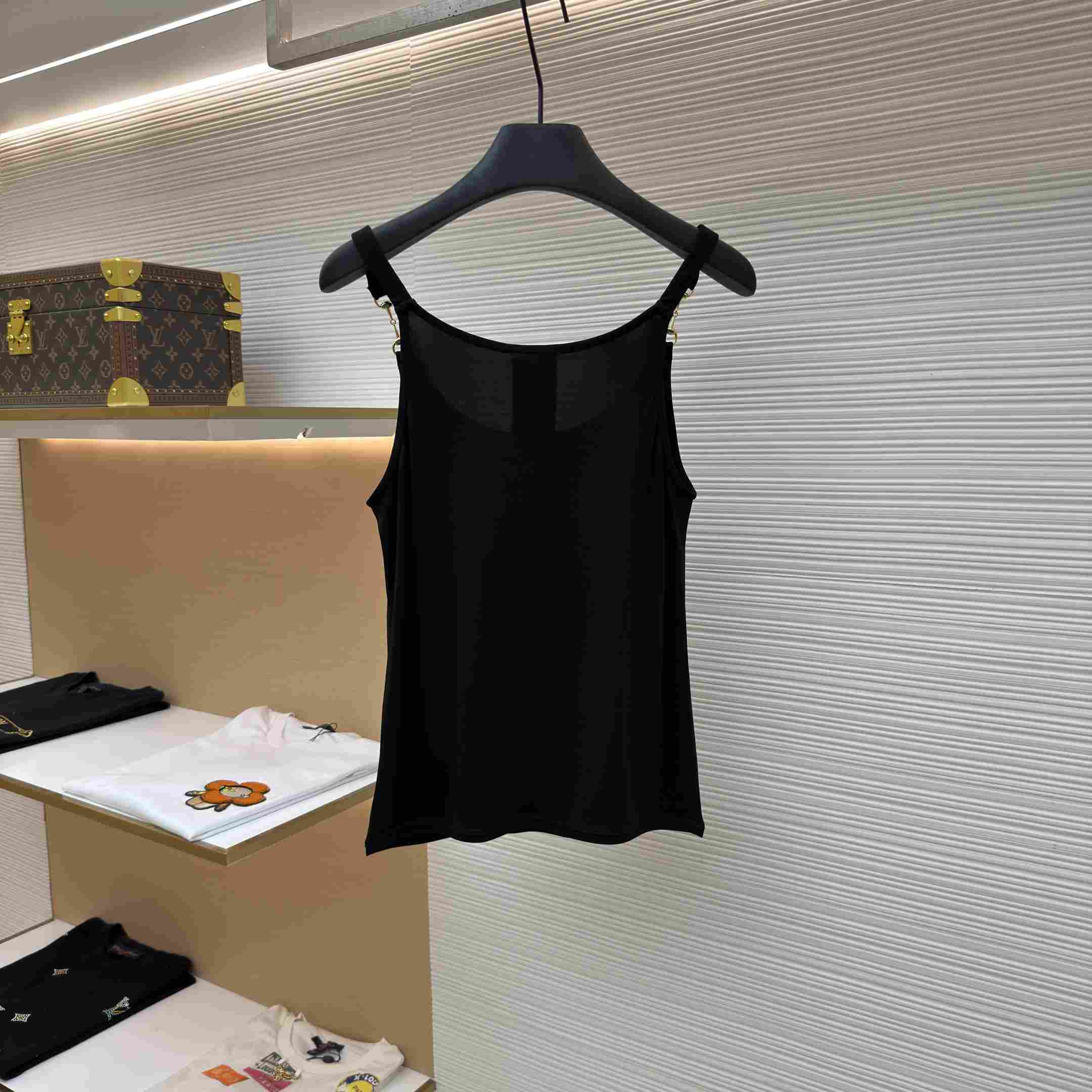 Gucci Viscose Crêpe Jersey Top With Horsebit - DesignerGu