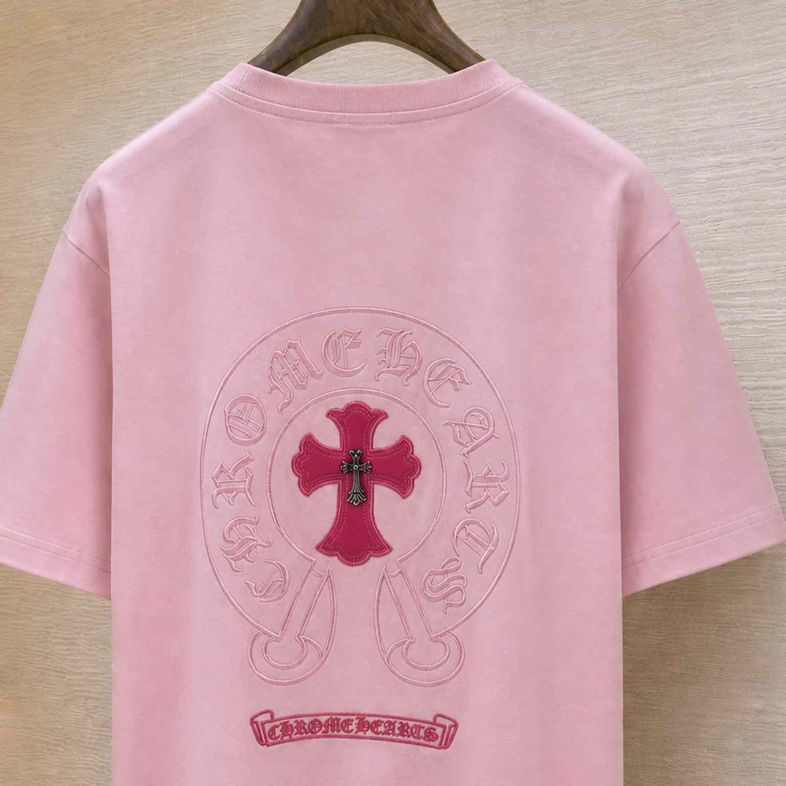 Chrome Hearts  Croce Heart Cross T-shirt - DesignerGu