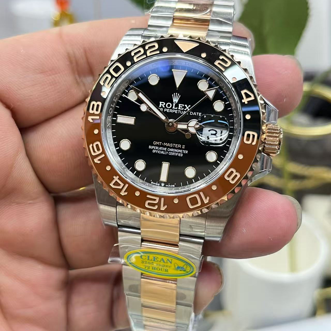  Rolex GMT-Master II Watch  40mm - DesignerGu