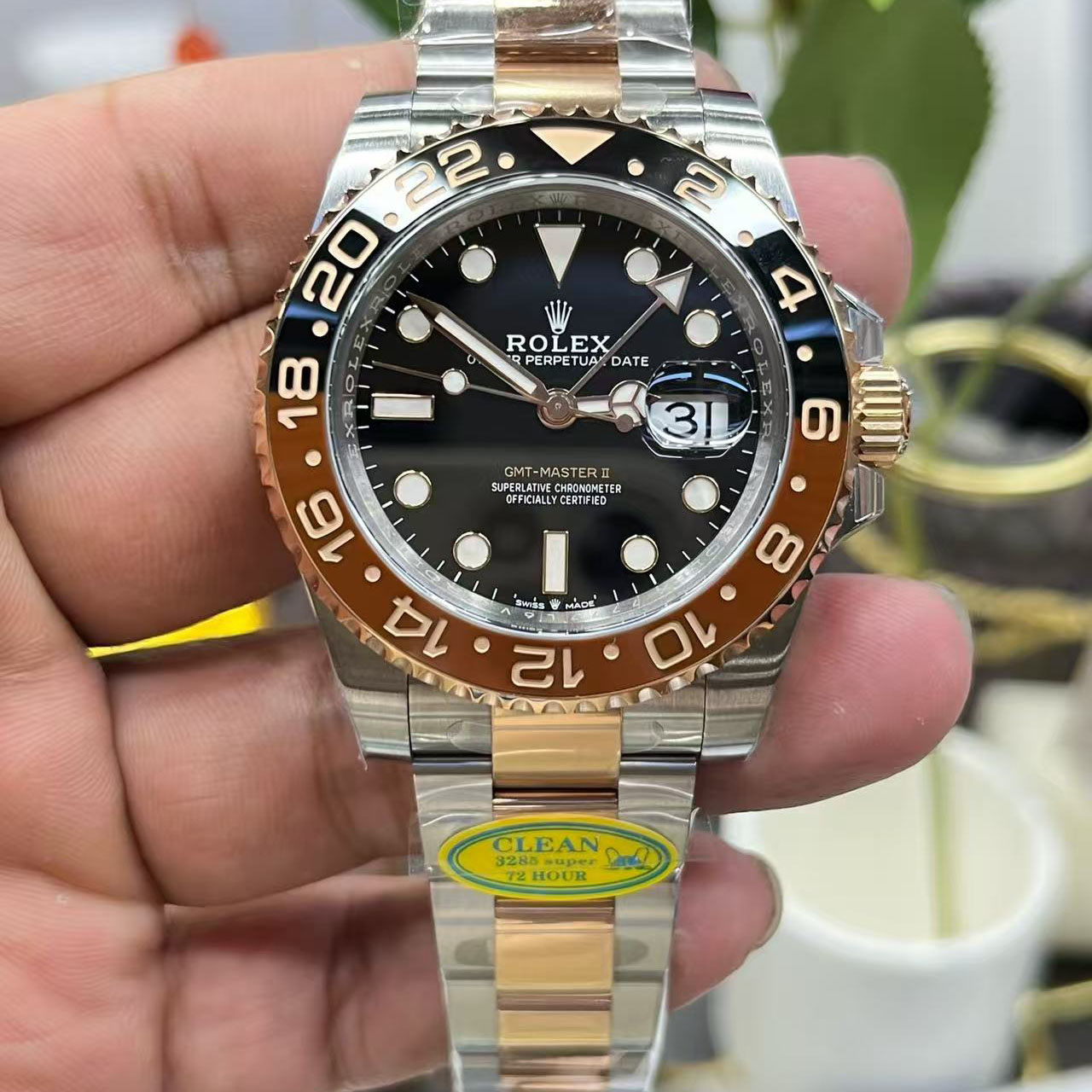  Rolex GMT-Master II Watch  40mm - DesignerGu