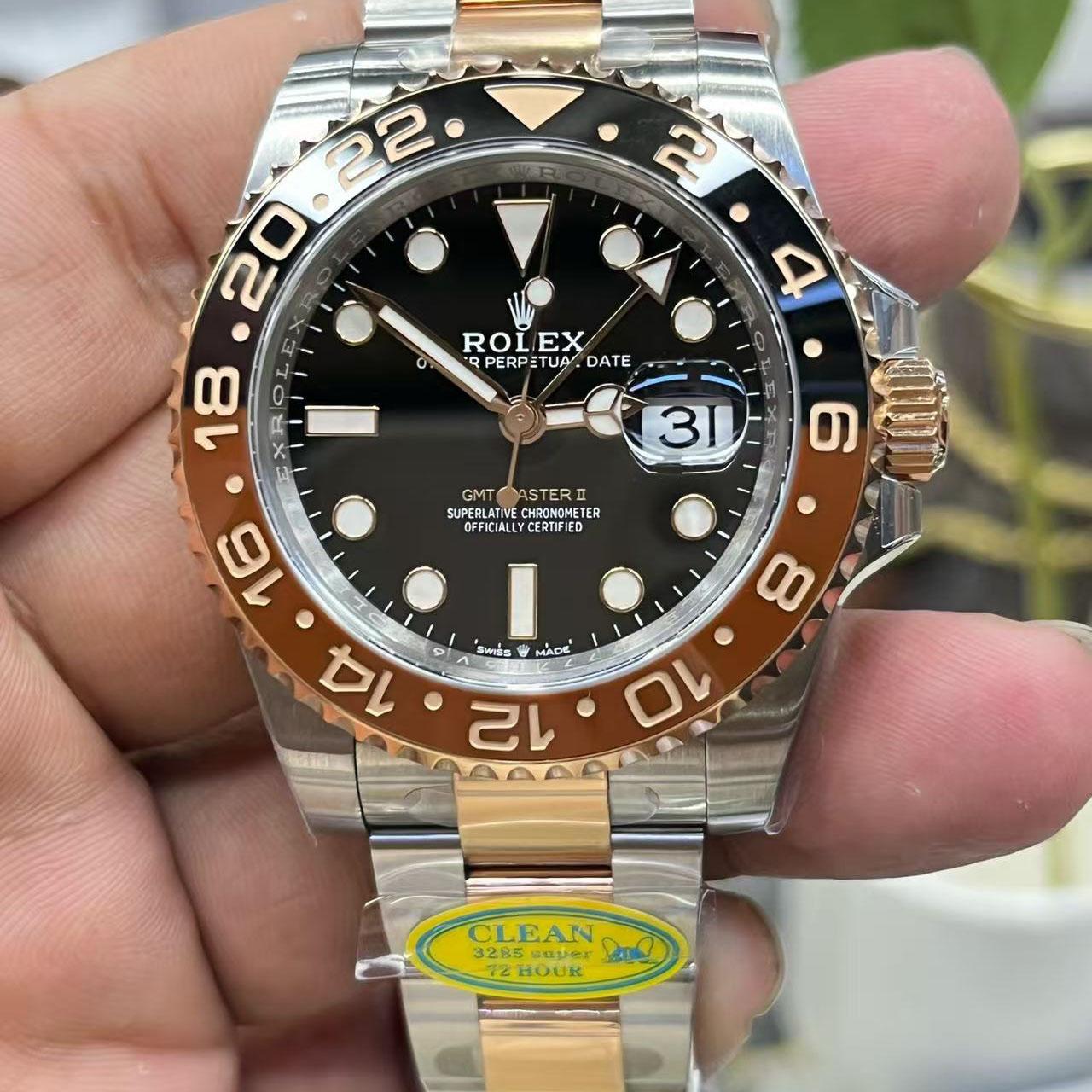  Rolex GMT-Master II Watch  40mm - DesignerGu