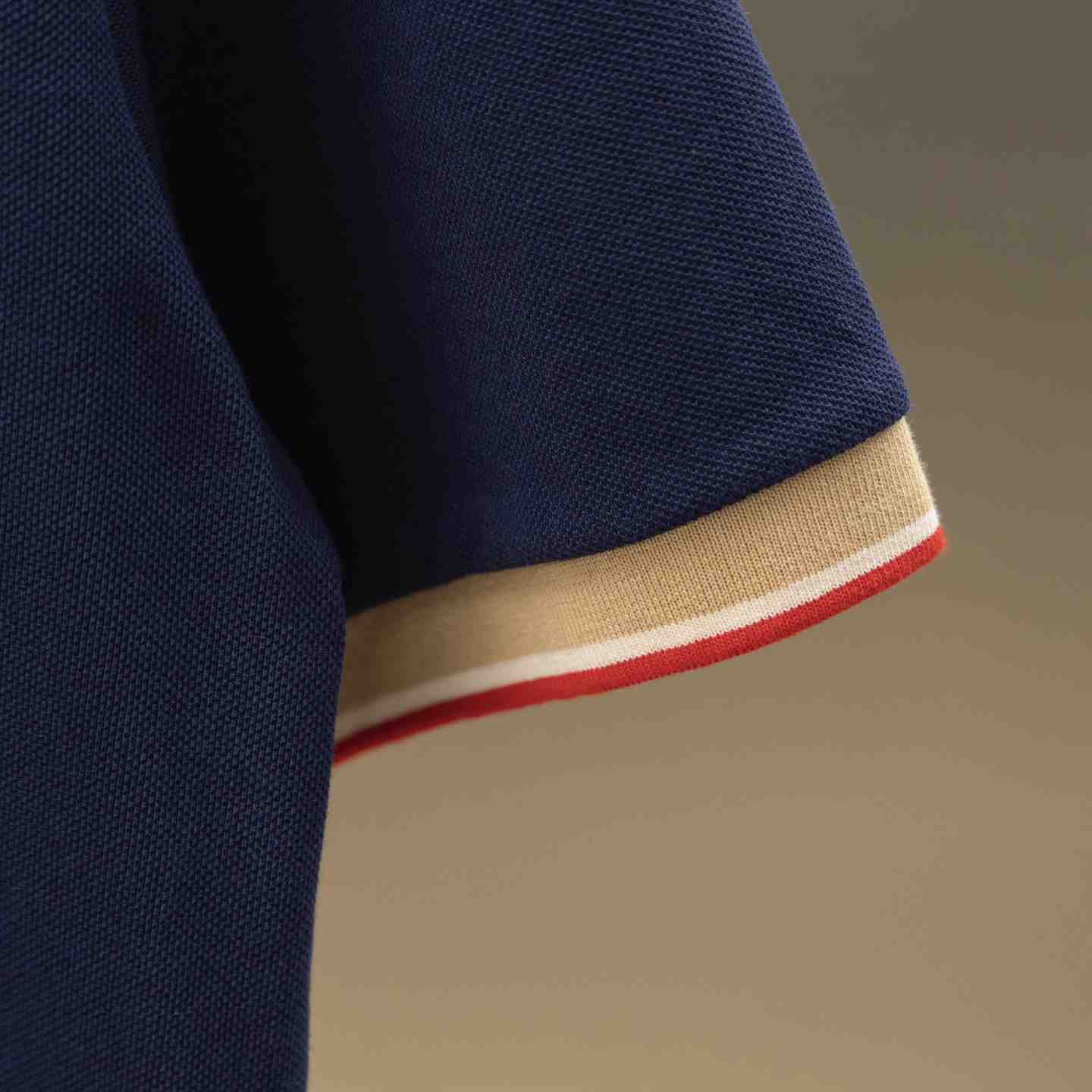 Burberry Logo Collar Cotton Polo Shirt - DesignerGu