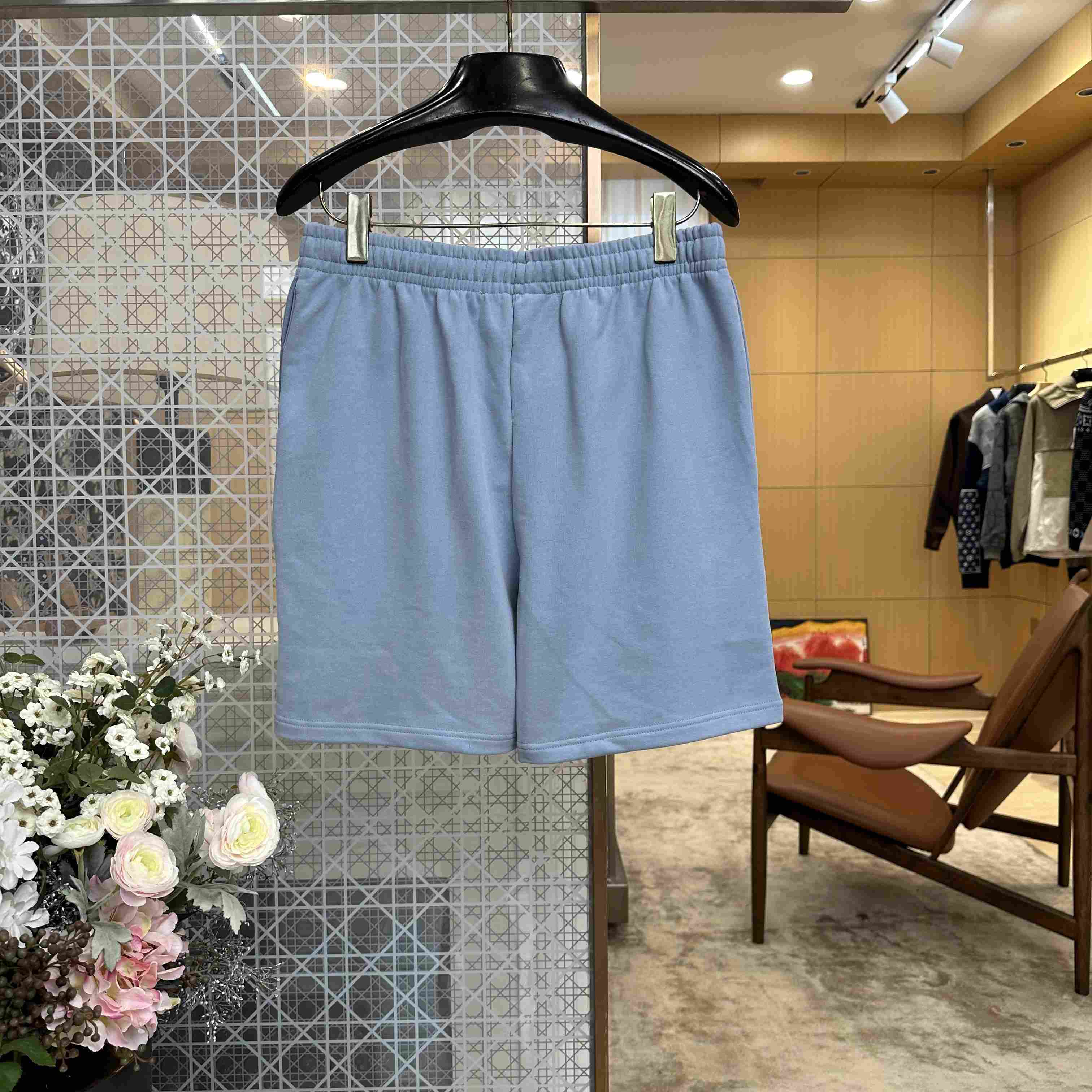 Acne Studios Fleece Shorts With Logo - DesignerGu