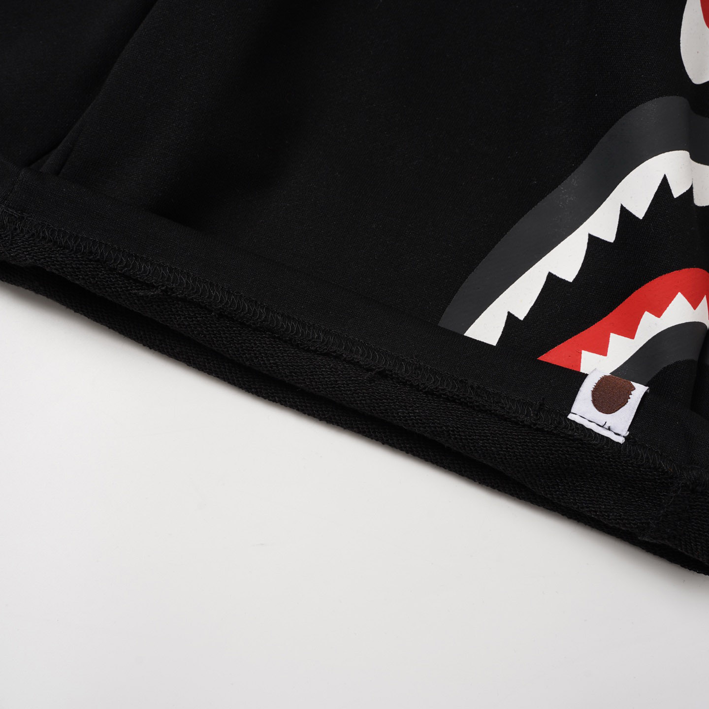 Bape Shark Wide Sweat Shorts - DesignerGu