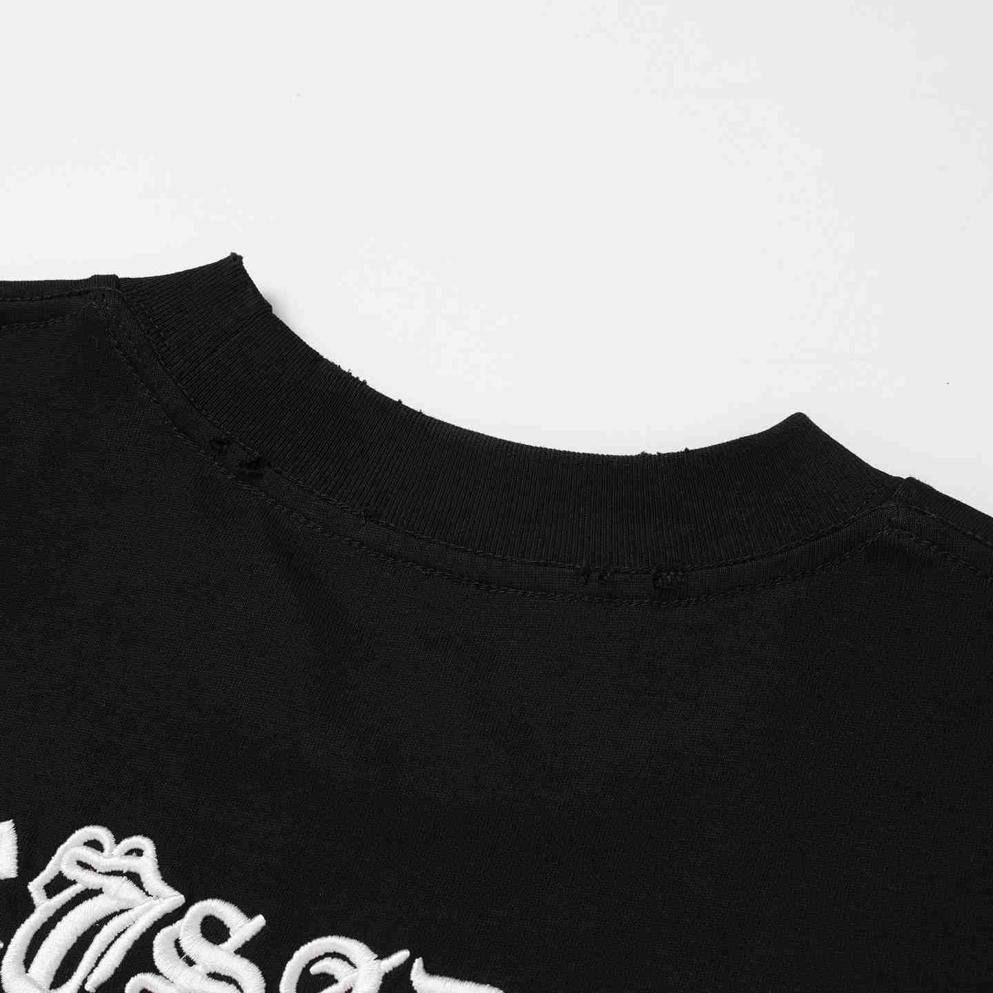 Chrome Hearts Embroidered T-Shirt 'Black' - DesignerGu