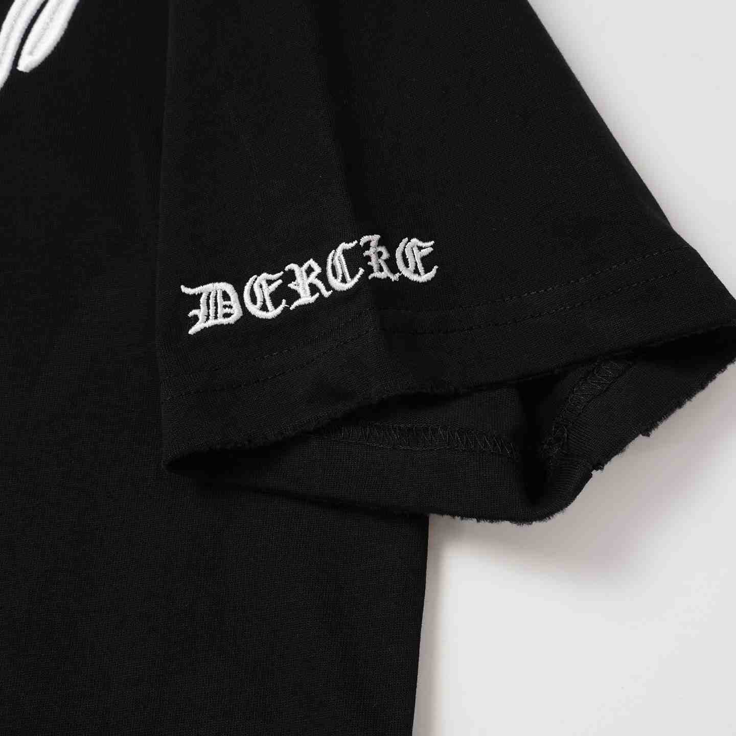 Chrome Hearts Embroidered T-Shirt 'Black' - DesignerGu