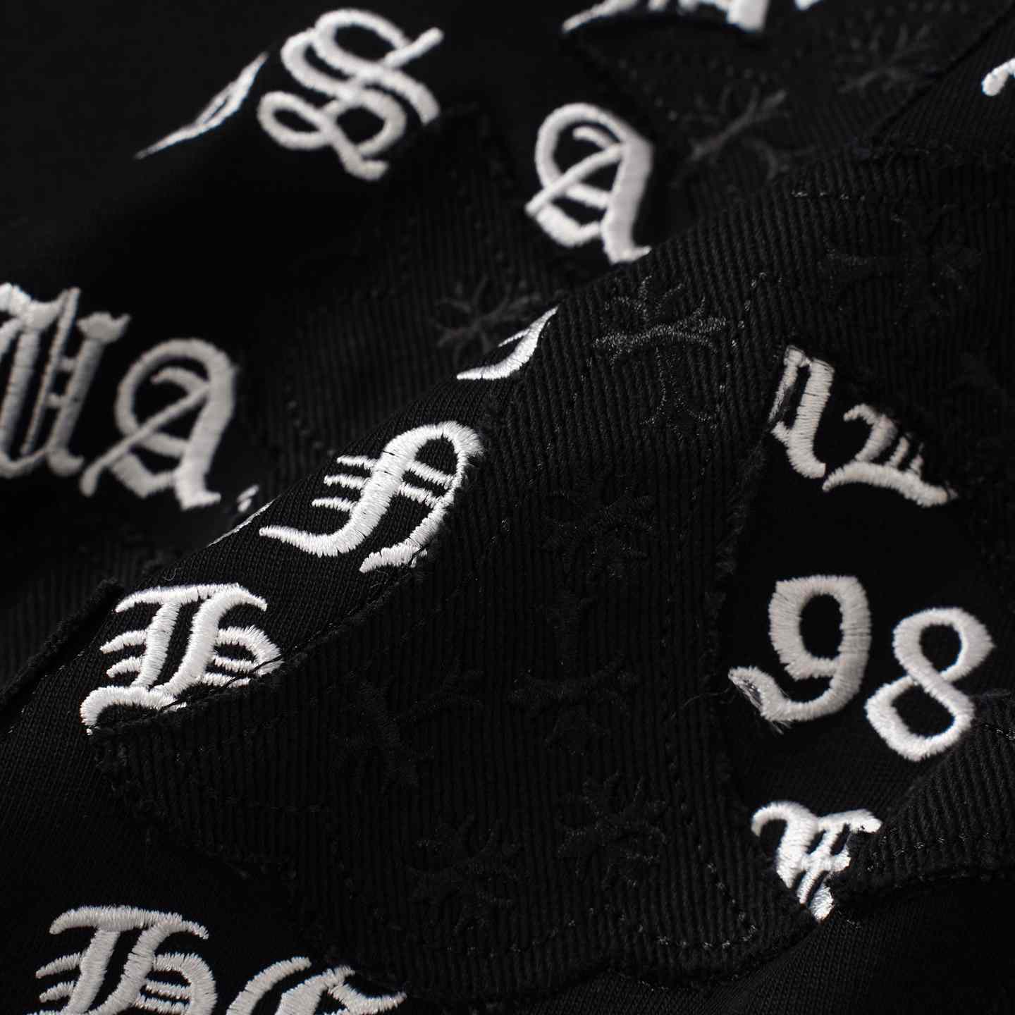 Chrome Hearts Embroidered T-Shirt 'Black' - DesignerGu