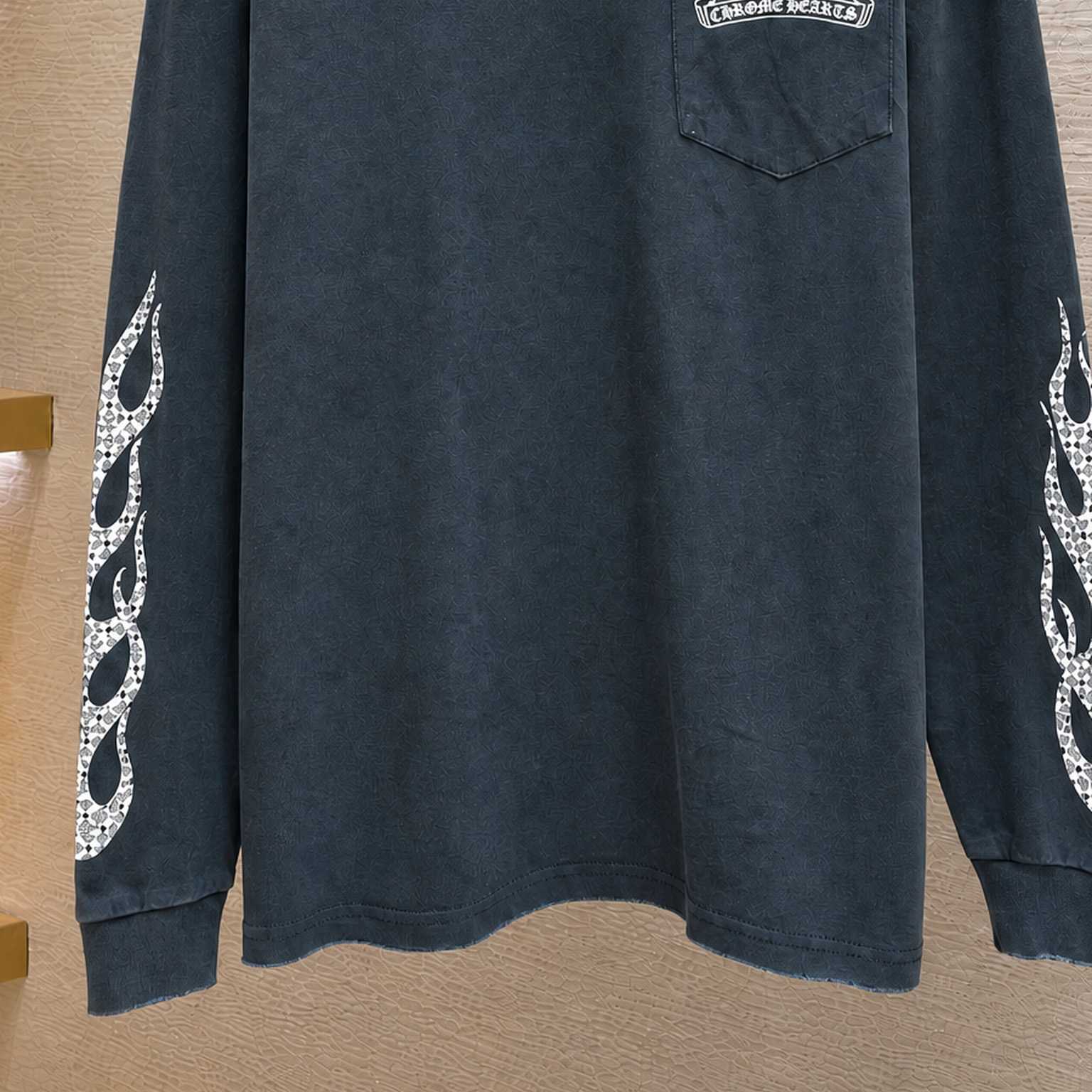 Chrome Hearts Flame Sleeve Long Sleeve  - DesignerGu