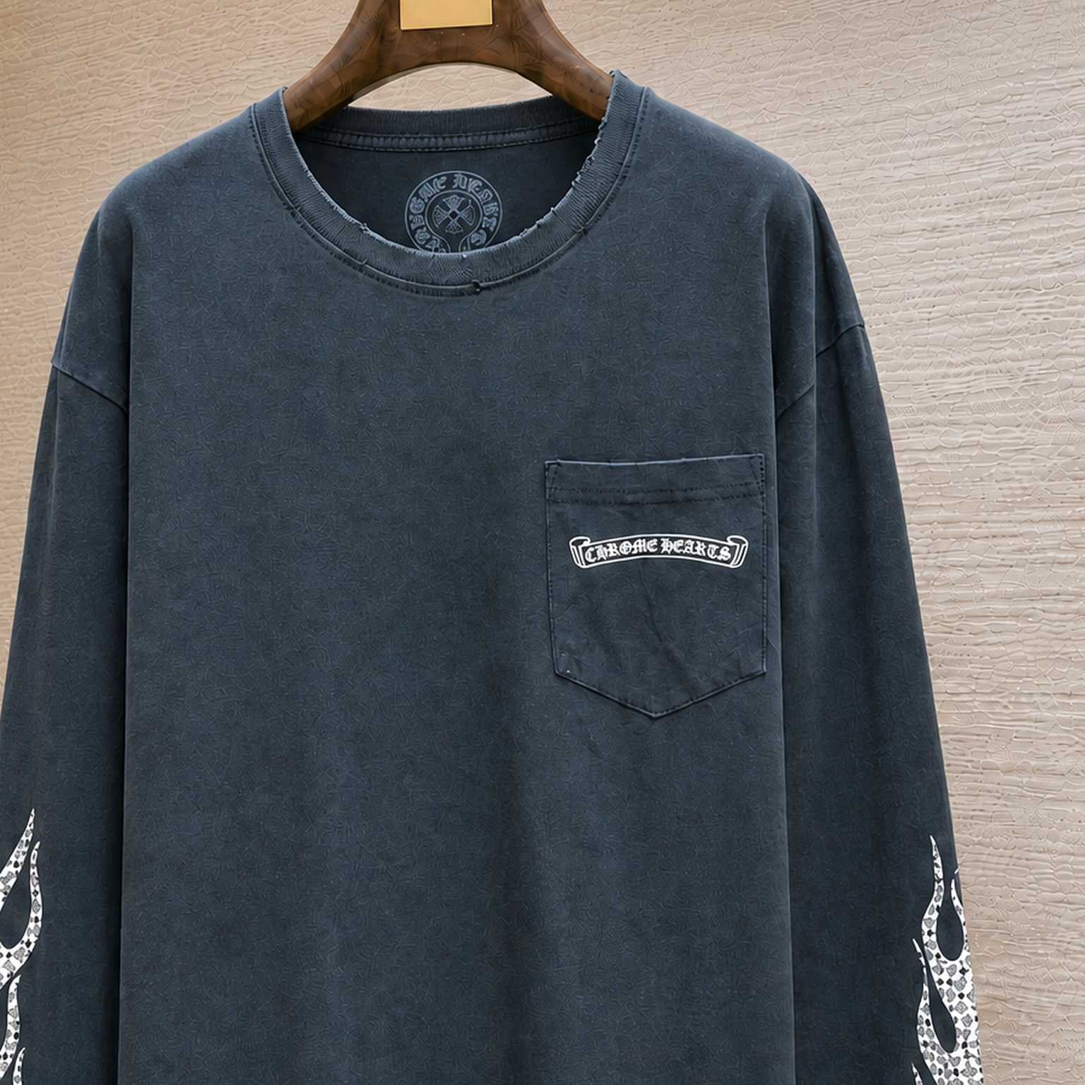 Chrome Hearts Flame Sleeve Long Sleeve  - DesignerGu