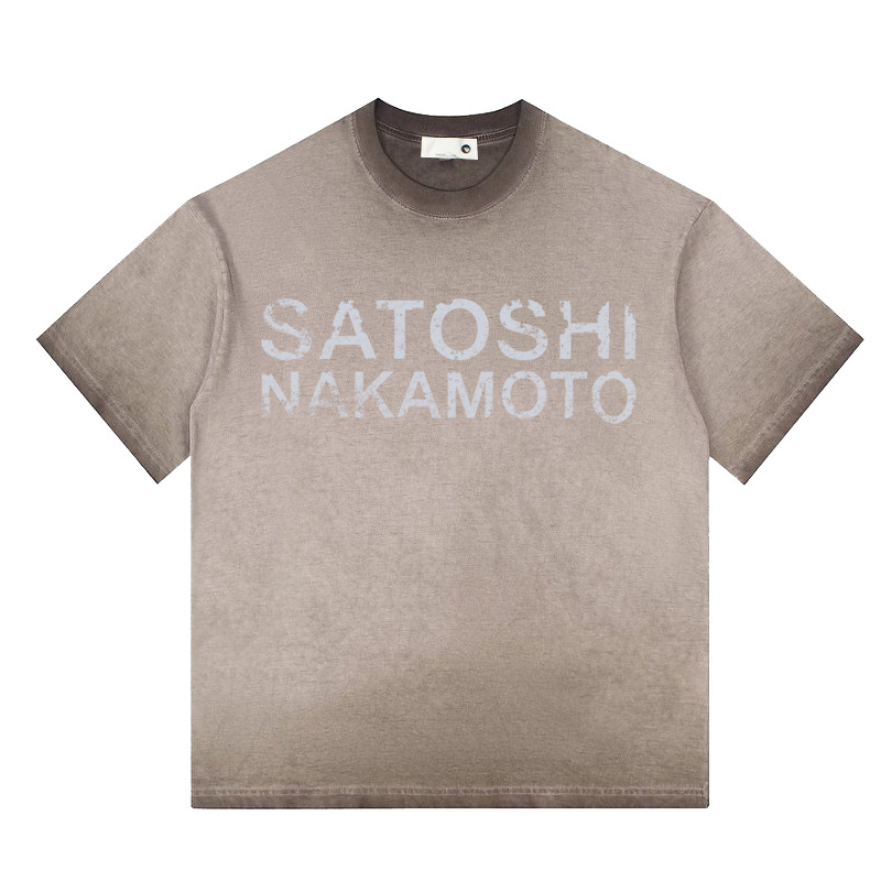 Satoshi Nakamoto  CottonT-Shirt - DesignerGu