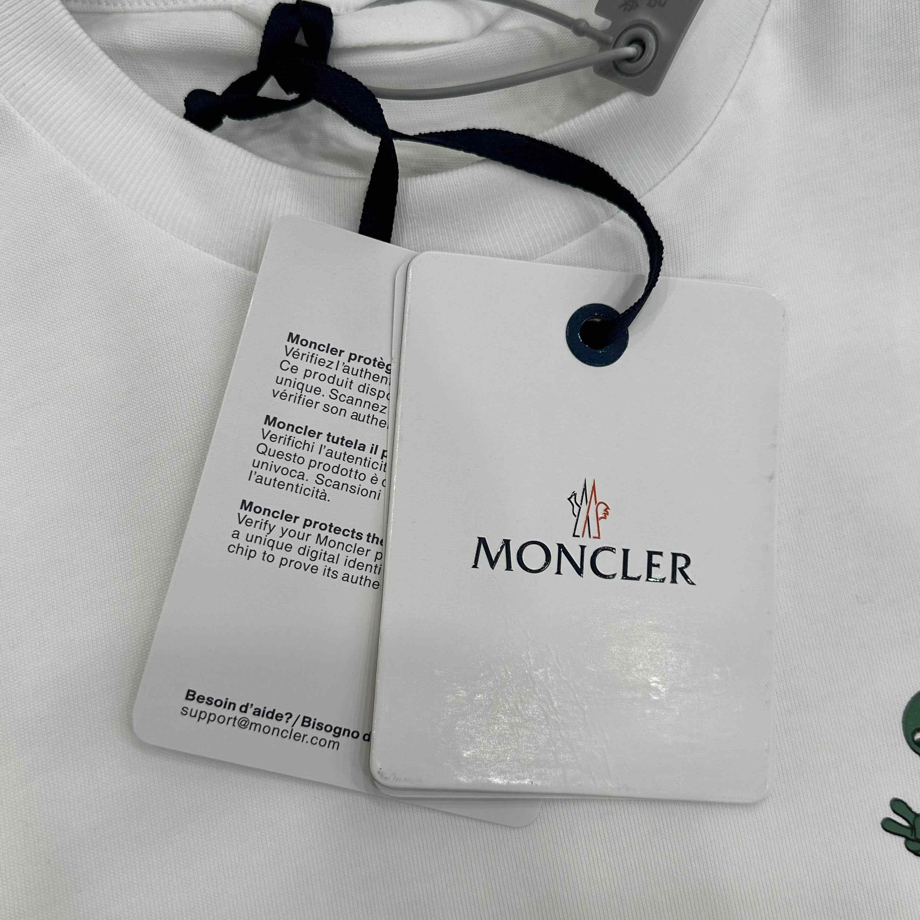Moncler Space MonDuck Cotton T-Shirt - DesignerGu