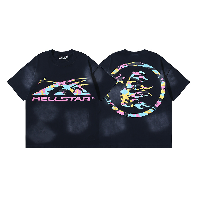 Hellstar Sports Camo Logo T-Shirt - DesignerGu