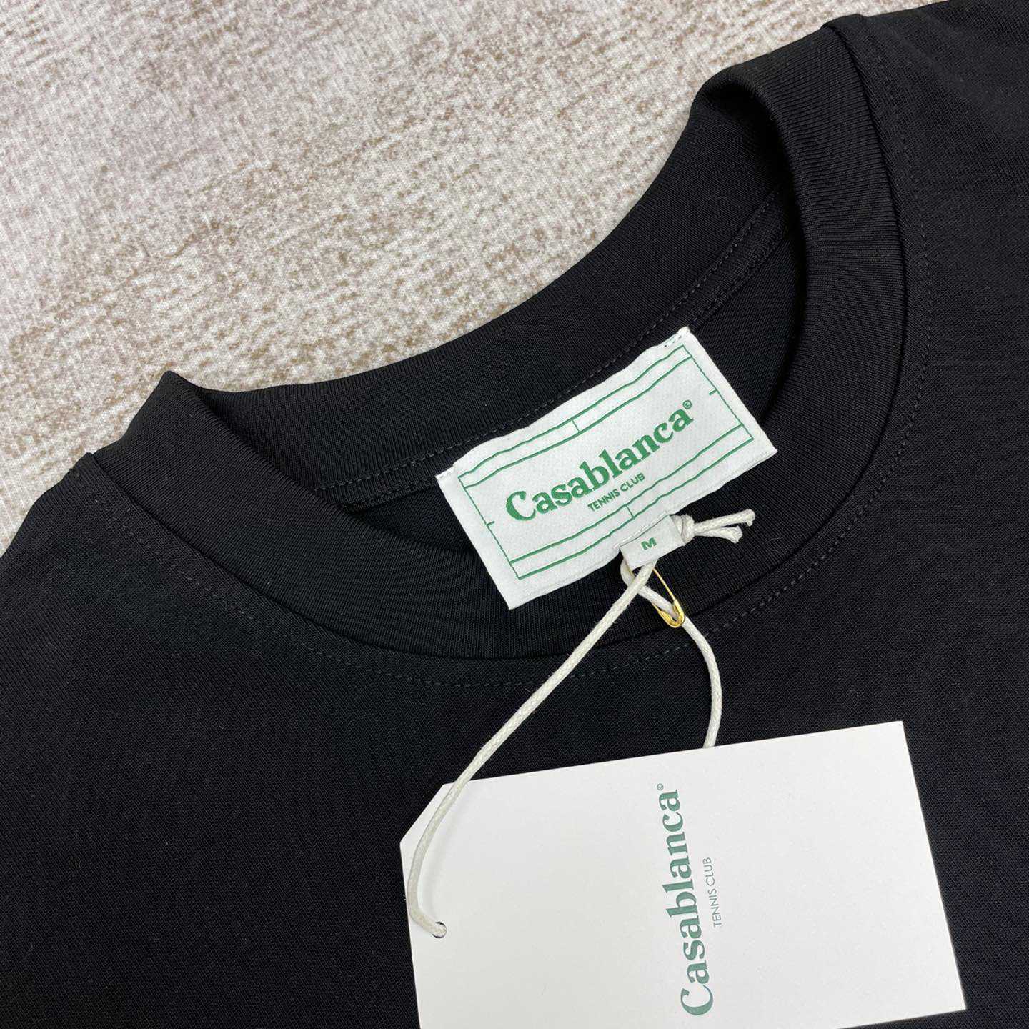 Casablanca Cotton Sunrise Print T-Shirt C469 - DesignerGu