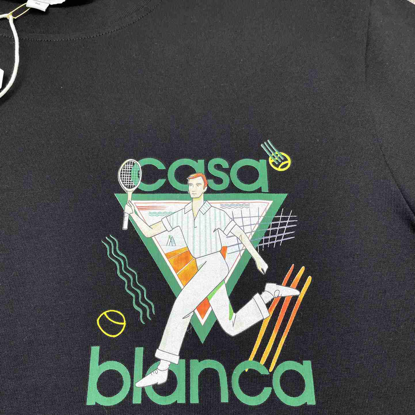 Casablanca Le Jeu T-Shirt 'Black' C749 - DesignerGu