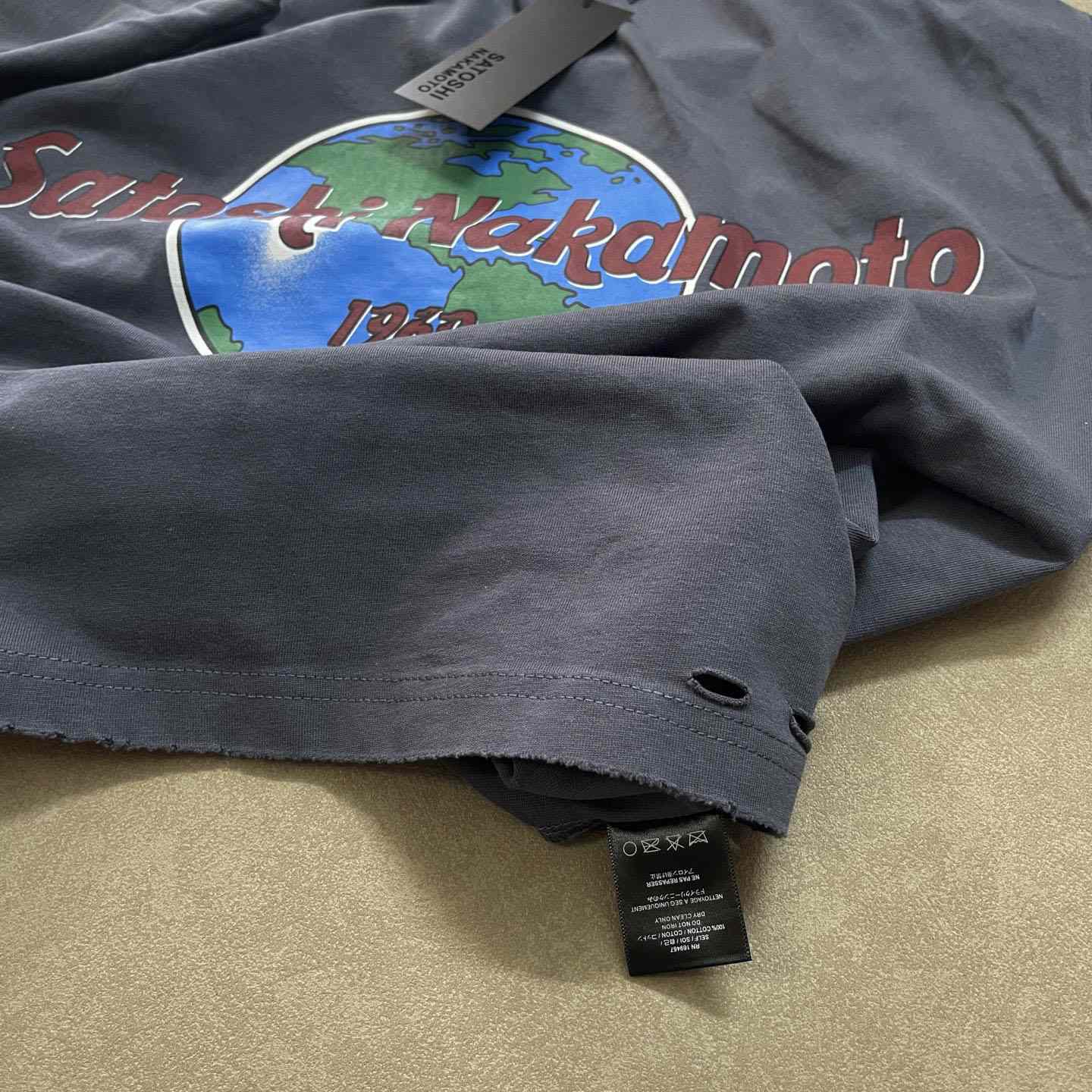 Satoshi Nakamoto  CottonT-Shirt - DesignerGu