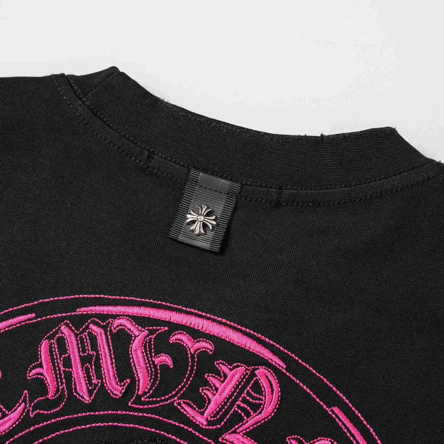 Chrome Hearts Horseshoe Logo T-Shirt 'Black' - DesignerGu
