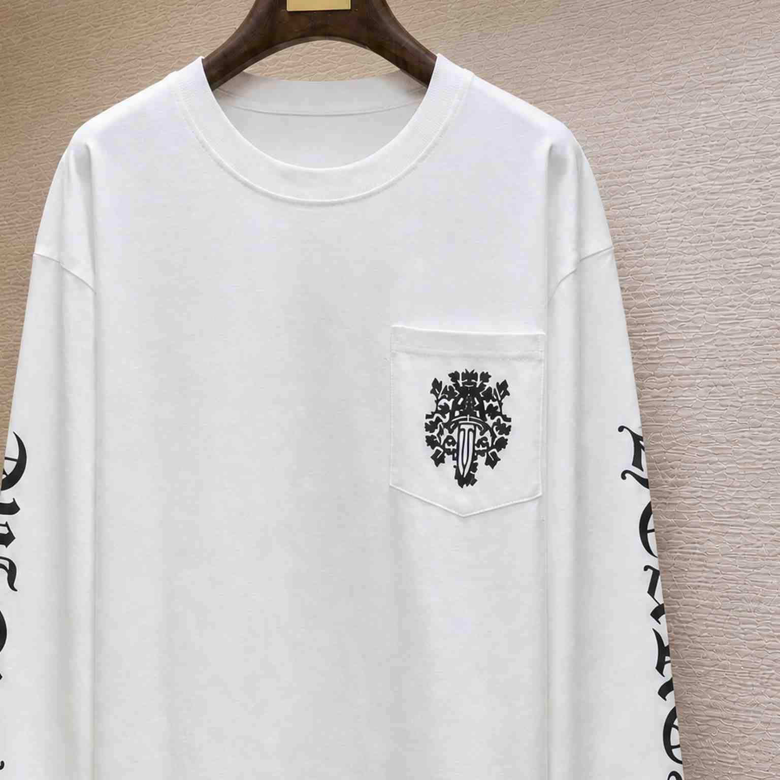 Chrome Hearts Dagger Waffle Thermal Long Sleeve Tee - DesignerGu