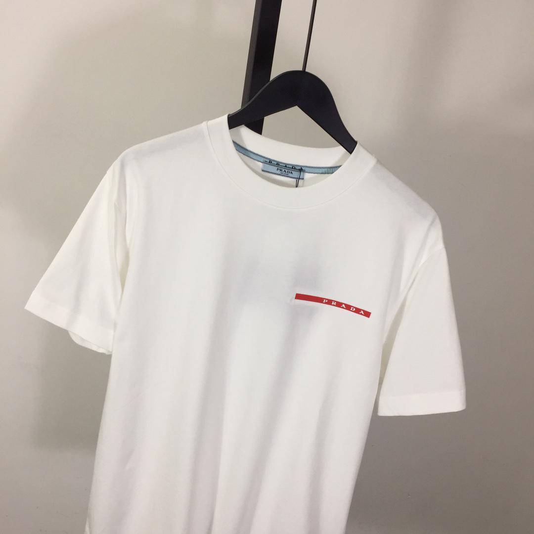 Prada Piqué T-Shirt - DesignerGu