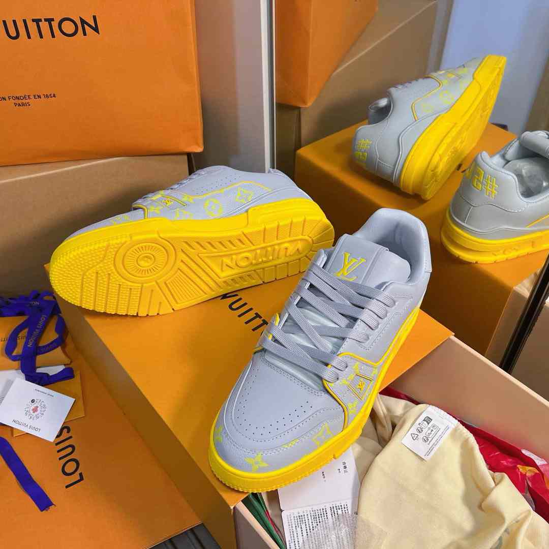 Louis Vuitton LV Trainer Sneaker 1AHTPV（upon uk size） - DesignerGu