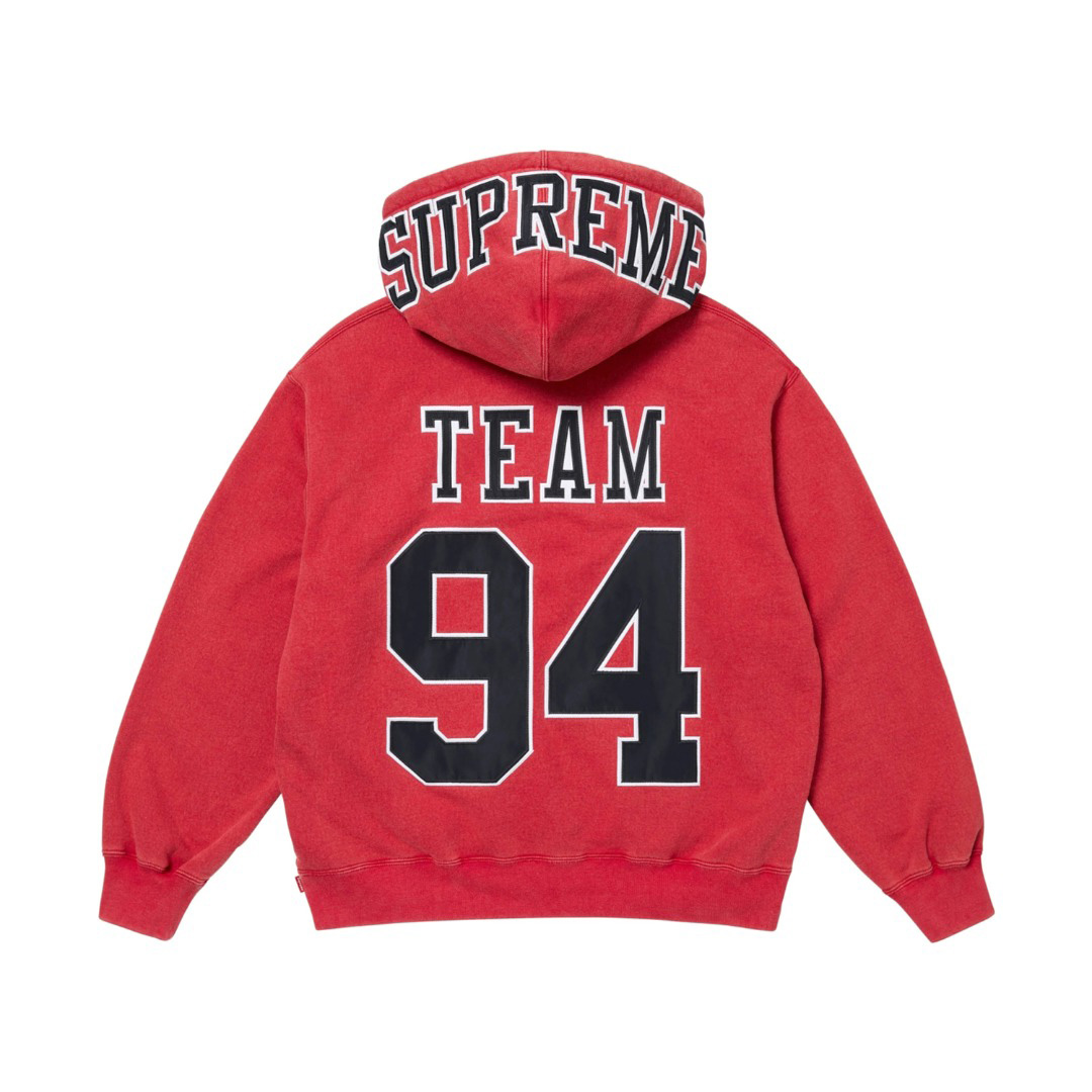 Supreme Team 94 Hooded Sweatshirt 'Black' - DesignerGu