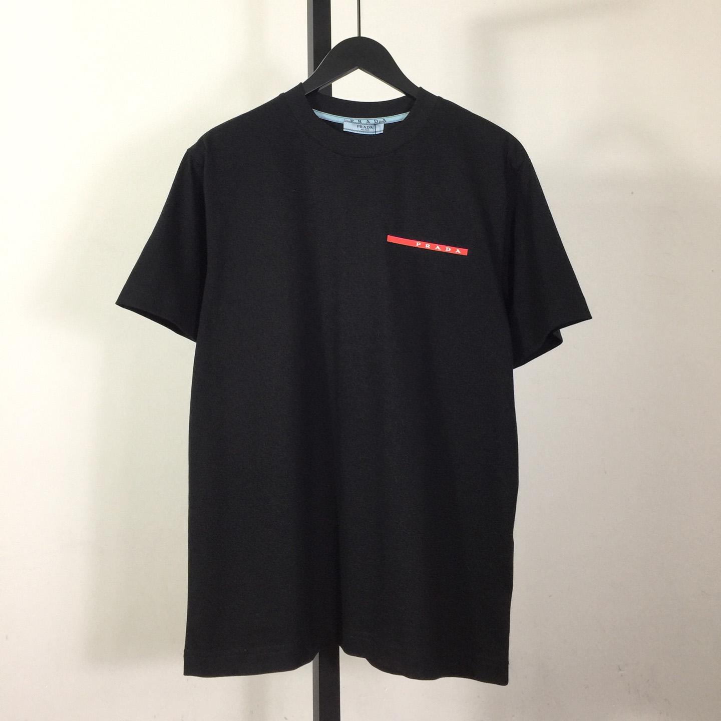 Prada Piqué T-Shirt - DesignerGu