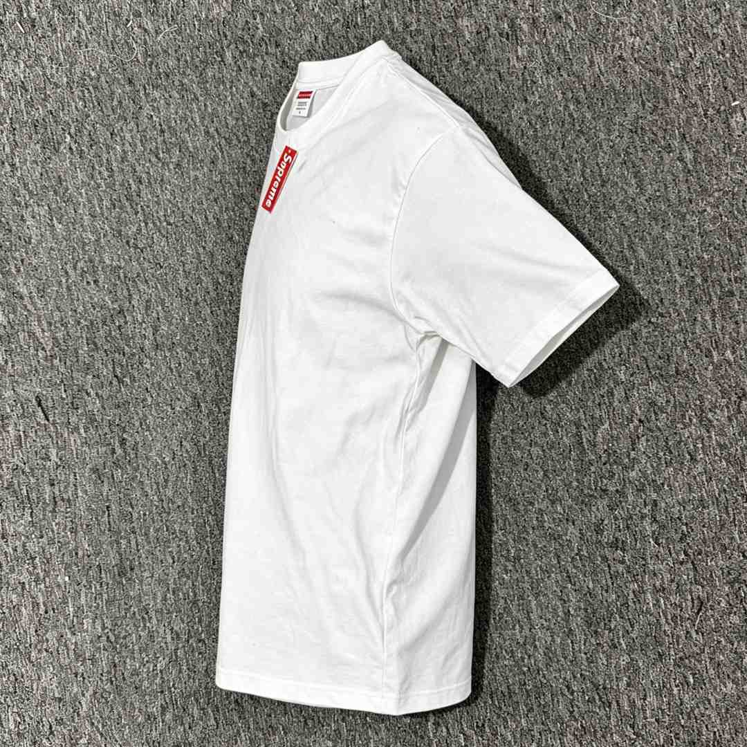 Supreme Arabic Box Logo Tee 'White' - DesignerGu