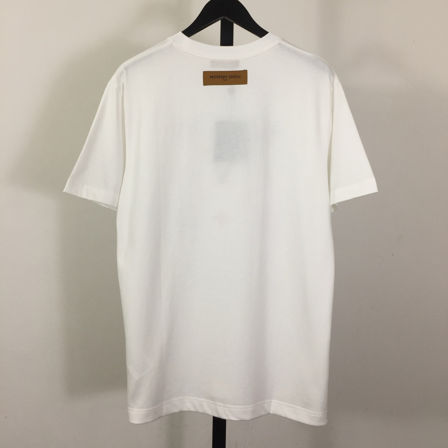 Louis Vuitton Logo Cotton T-Shirt  - DesignerGu