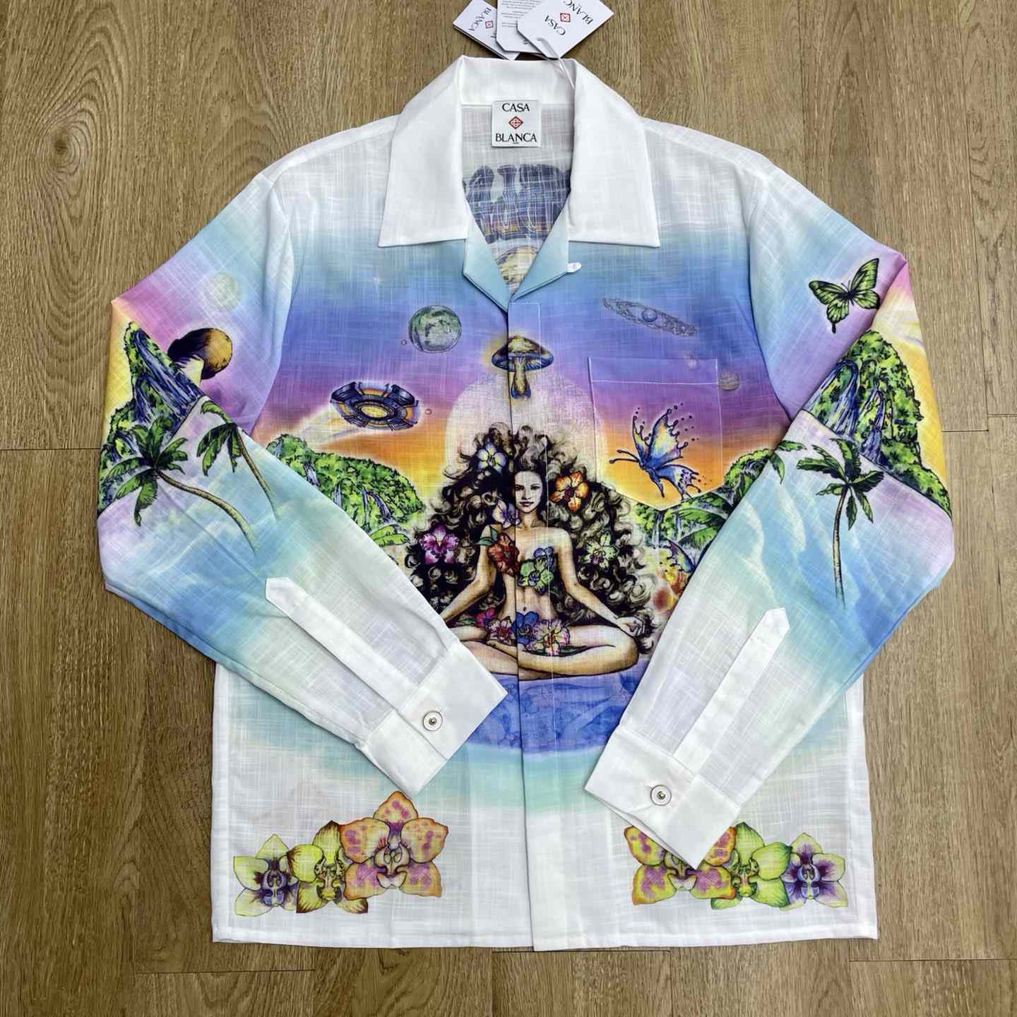Casablanca "Innocence" Shirt With Print CA3584 - DesignerGu