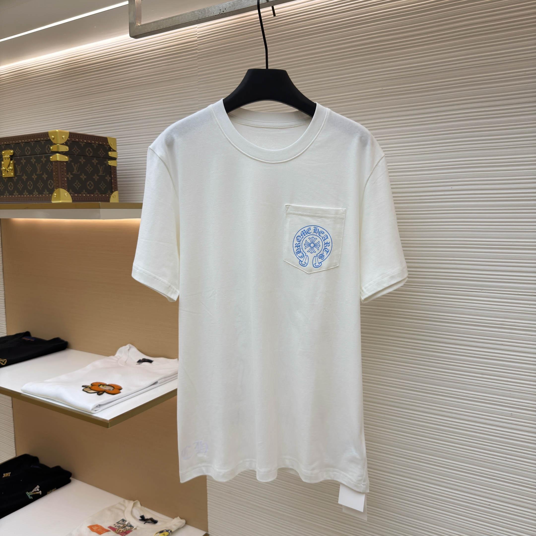 Chrome Hearts Miami Exclusive Horseshoe Short Sleeve Tee - DesignerGu