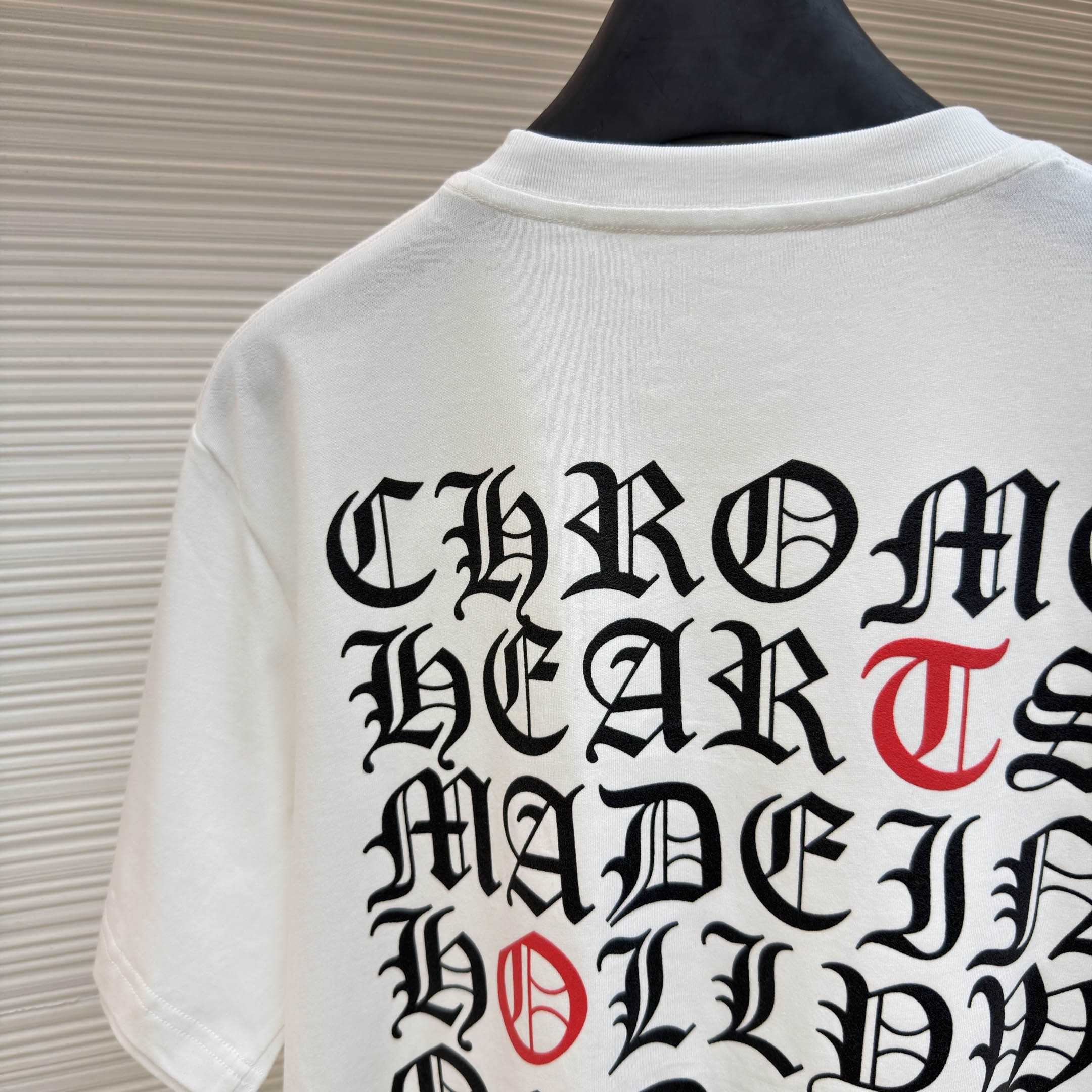 Chrome Hearts Tokyo Eye Chart Pocket T-Shirt - DesignerGu