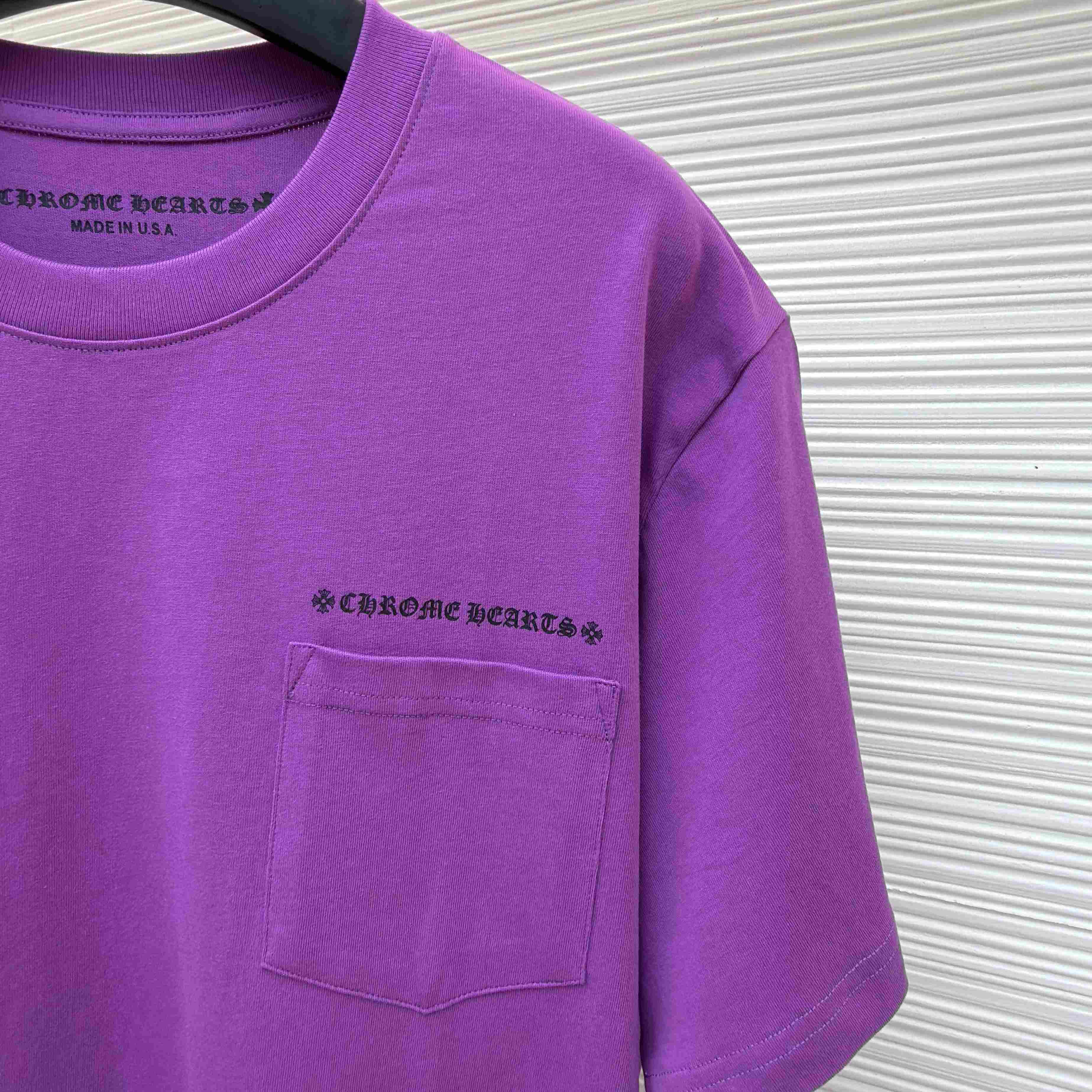 Chrome Hearts x Matty Boy Spider Web T-Shirt 'Purple' - DesignerGu
